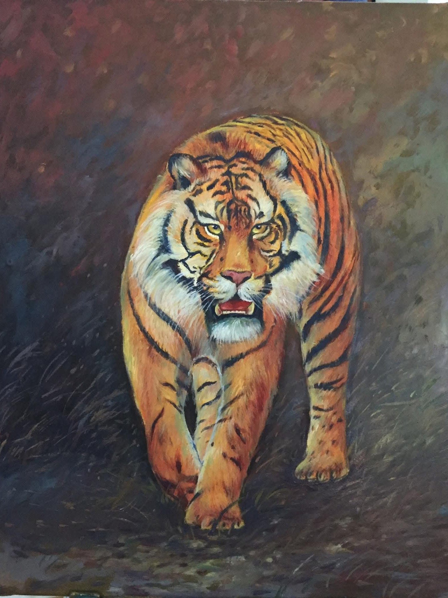 Tiger Acrylic on Canvas product image (1)