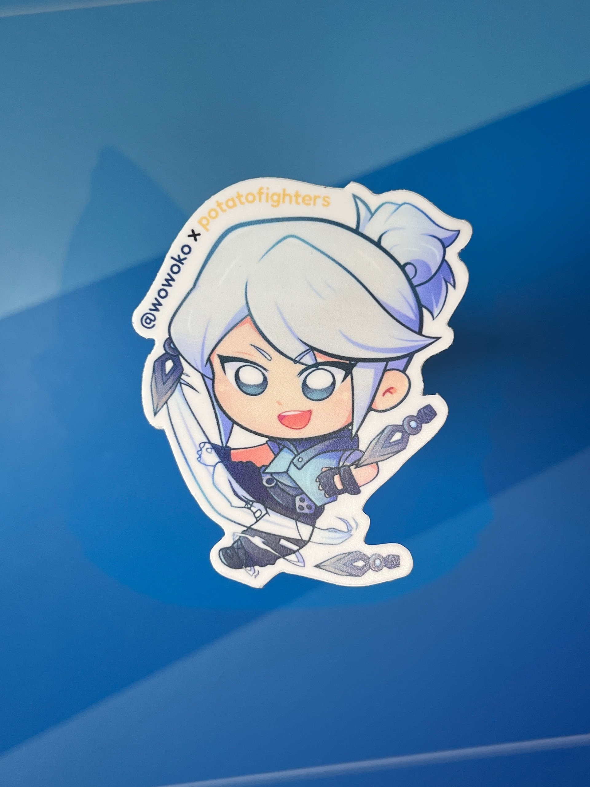 WoWoKo x Potato Fighters - Jett - Sticker product image (2)