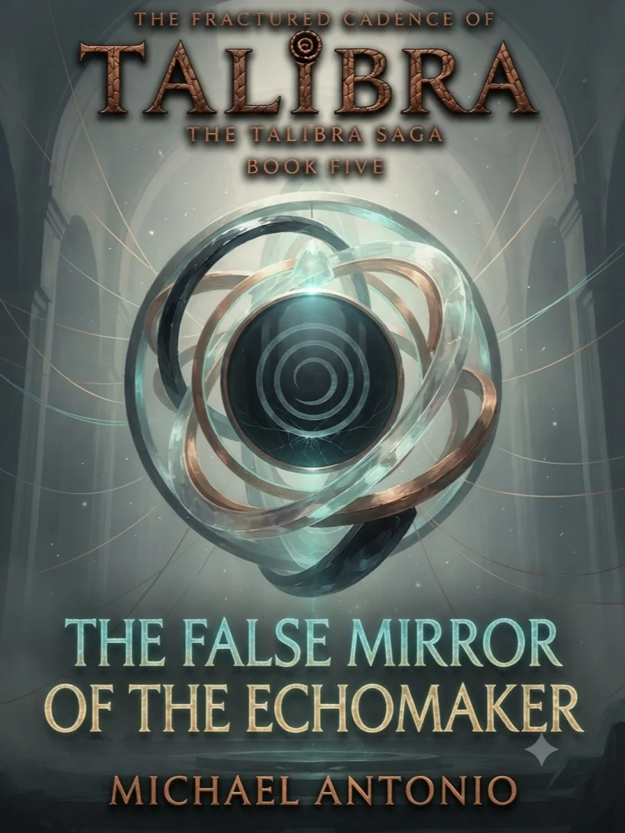 Novel 5: The False Mirror of the Echomaker, The Fractured Cadence of Talibra product image (2)