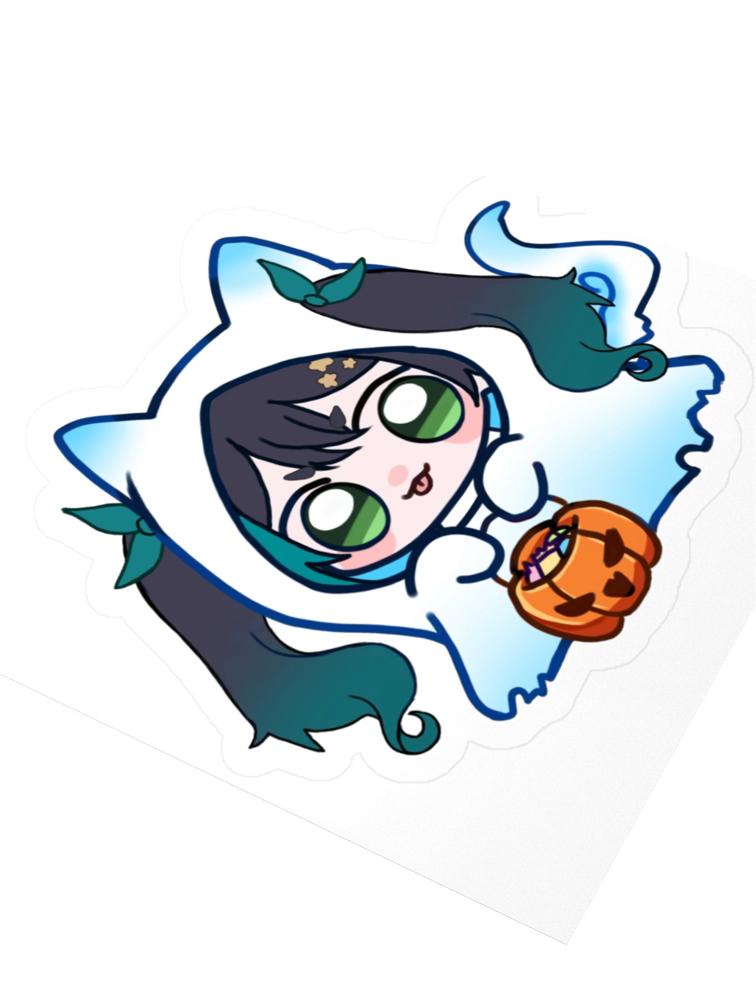 Trick-or-Treat Ghost Mischievous Sticker product image (9)