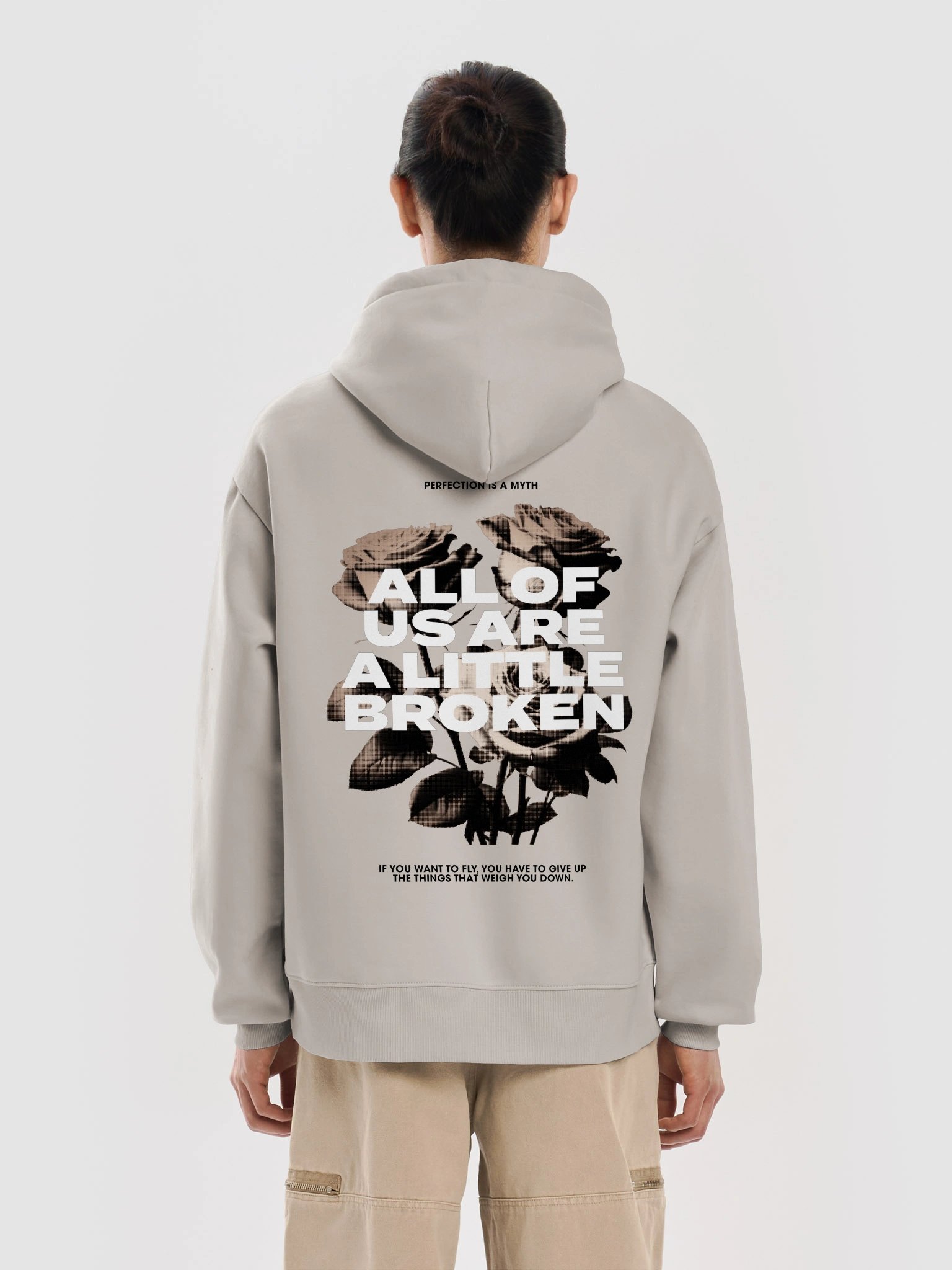All Of Us Are A Little Broken Hoodie (Bone) product image (1)