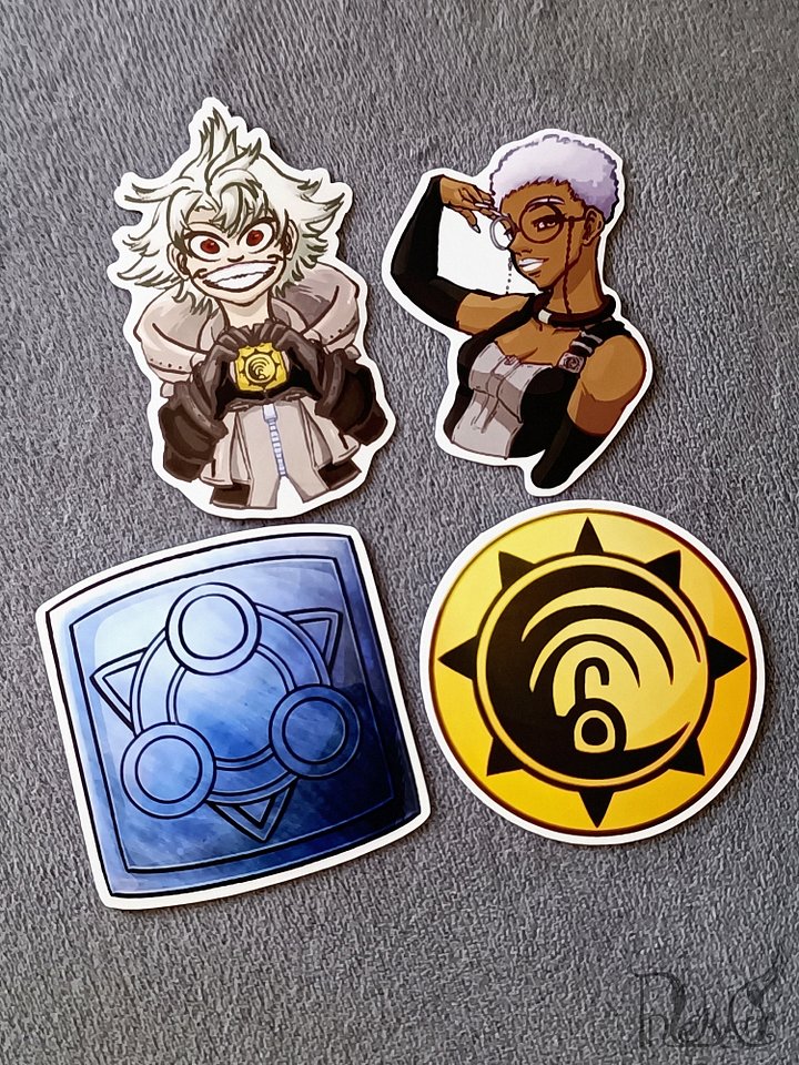 Trashed Vinyl Sticker** product image (1)