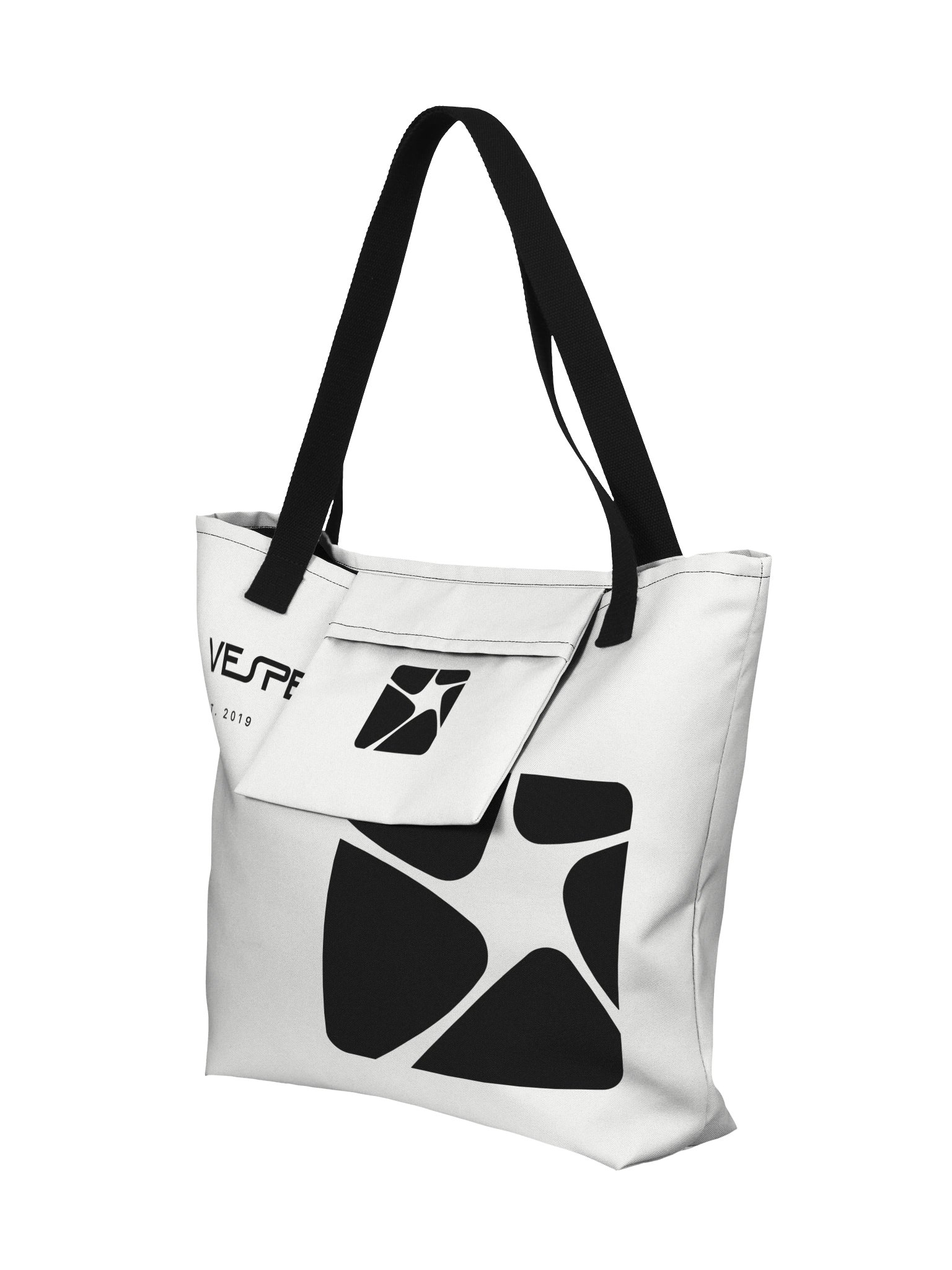 White Logo Tote product image (5)