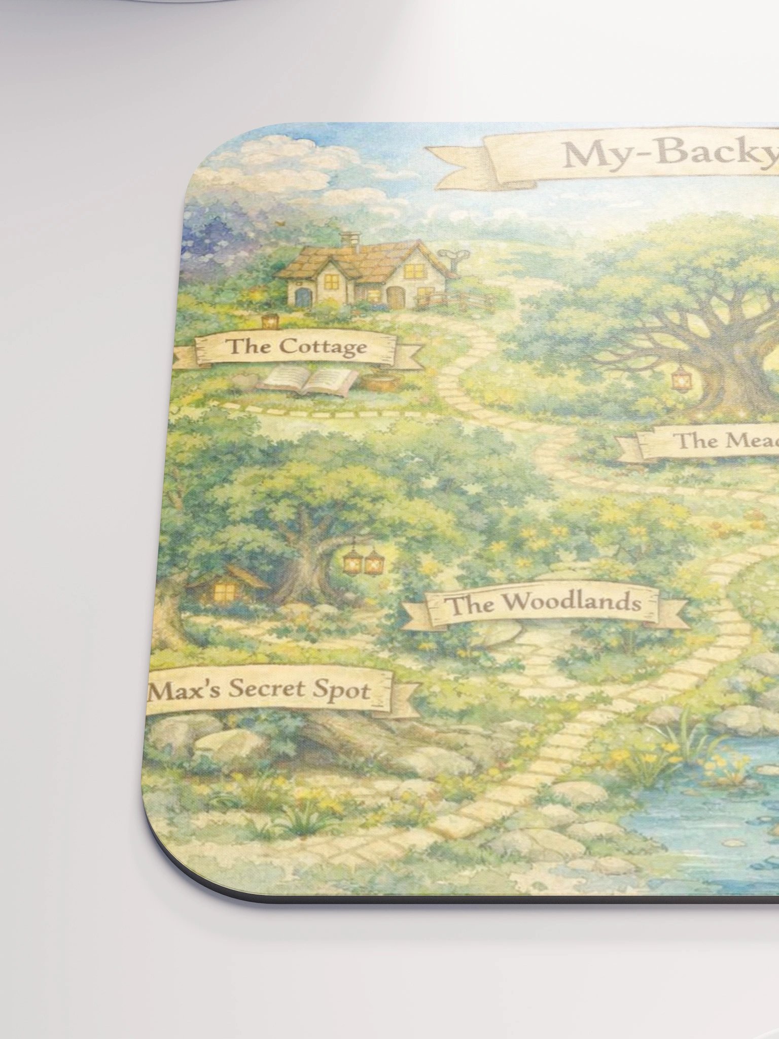 “The Backyard Map — Desk Mat of Wonder & Whimsy” product image (6)