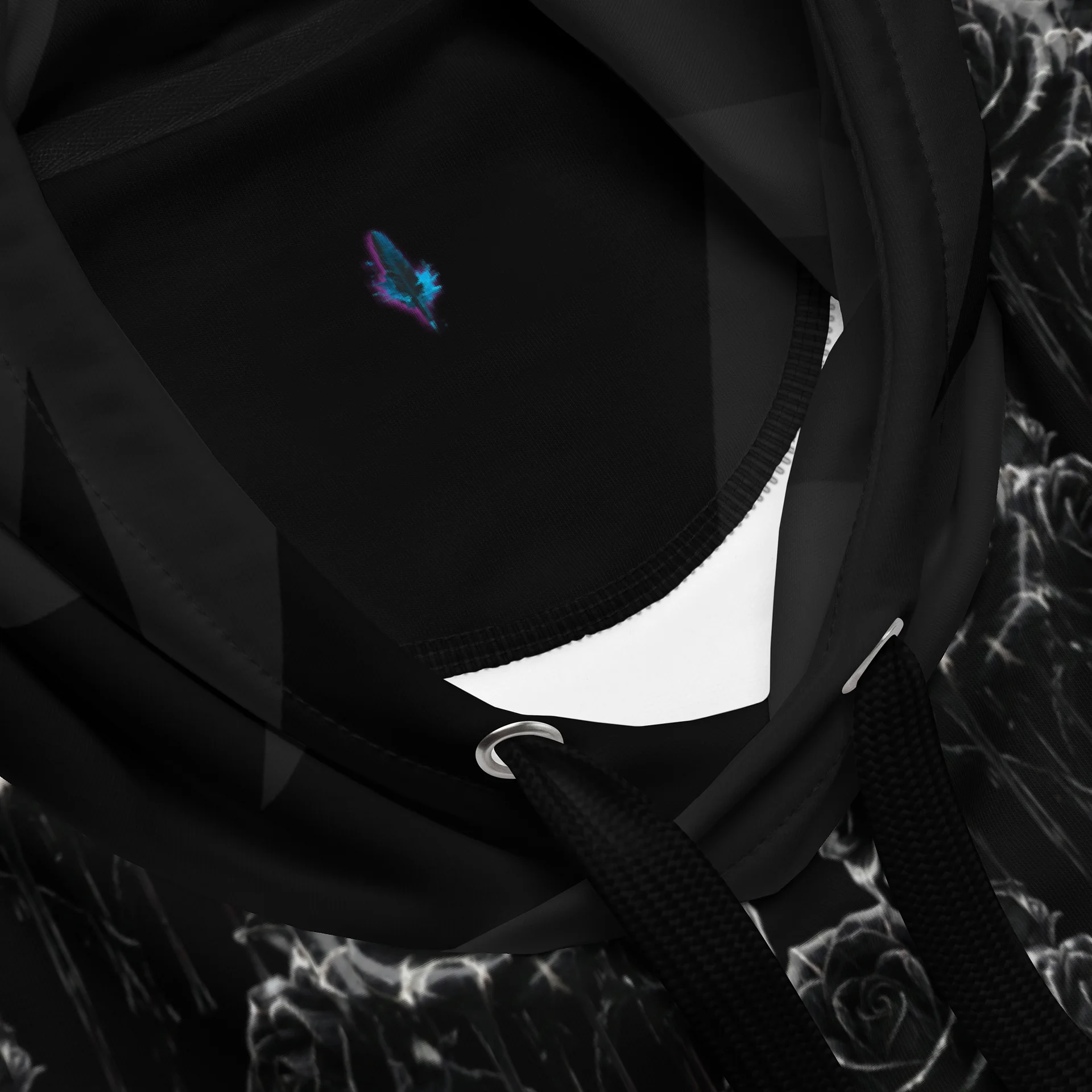 The "Midnight Bloom" Gothic Hoodie product image (4)