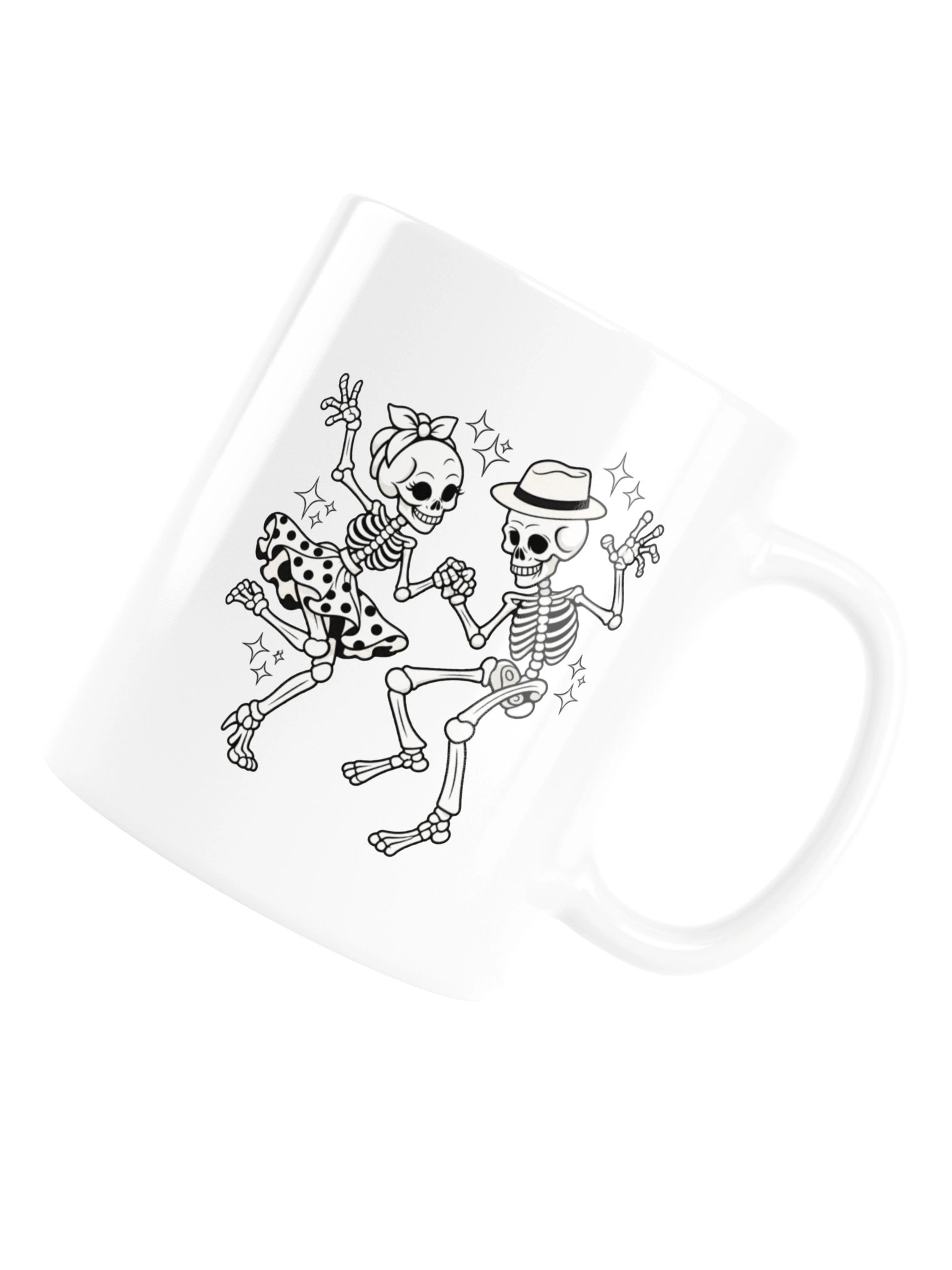 Dancing Till We’re Dead — Skeleton Swing Couple - Mug product image (17)