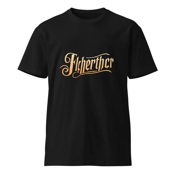 Sunset Script Unisex T-Shirt product image (1)