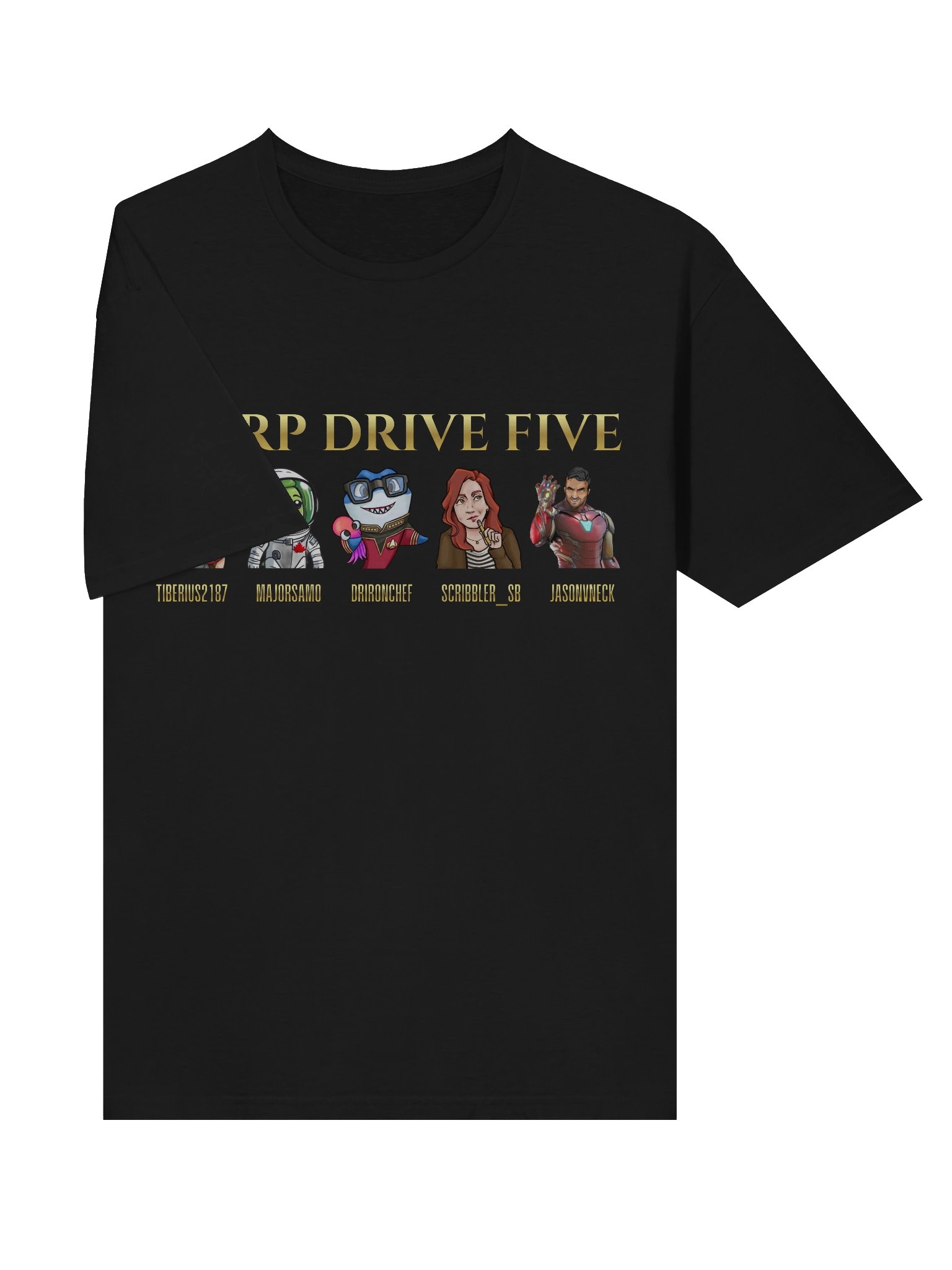 Warp Drive Five v3 T-Shirt product image (5)