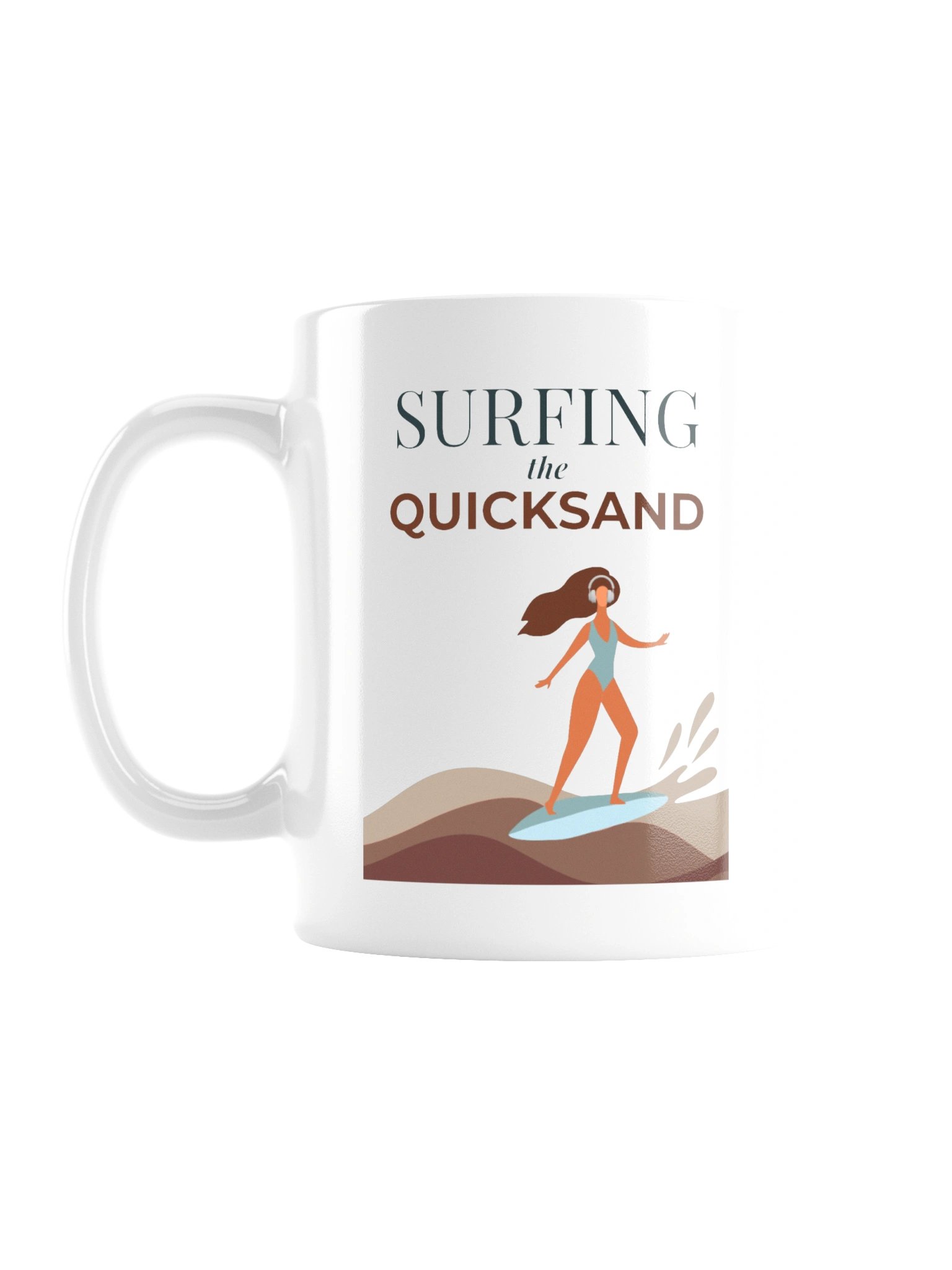 Surfing the Quicksand Podcast Coffee Mug product image (1)