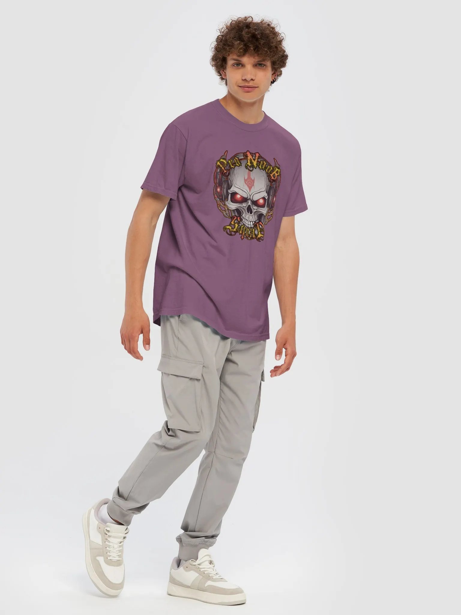 NooB skull and text t-shirt product image (47)