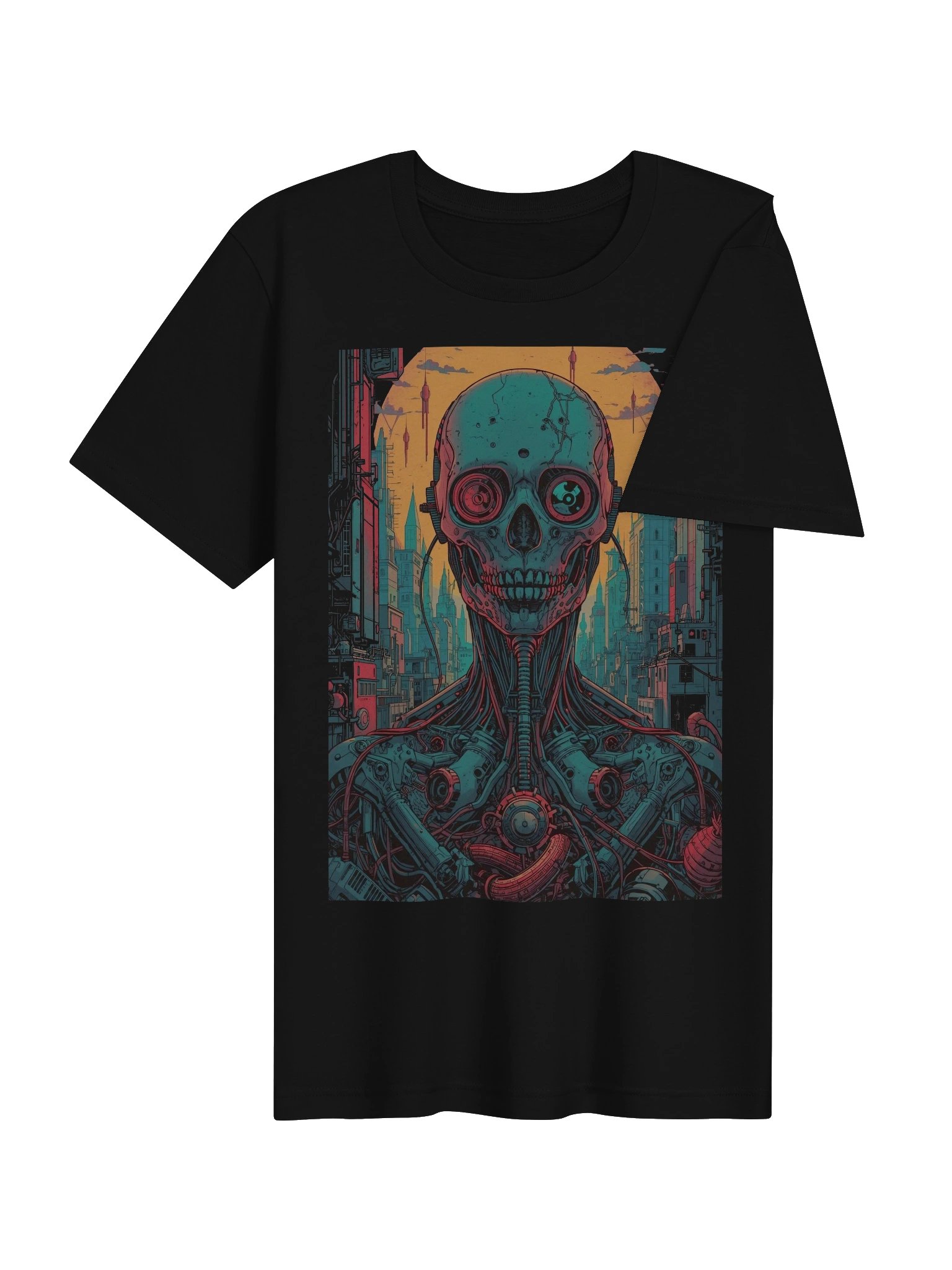 Synthetic Skull Dominion Lightweight T-Shirt product image (7)