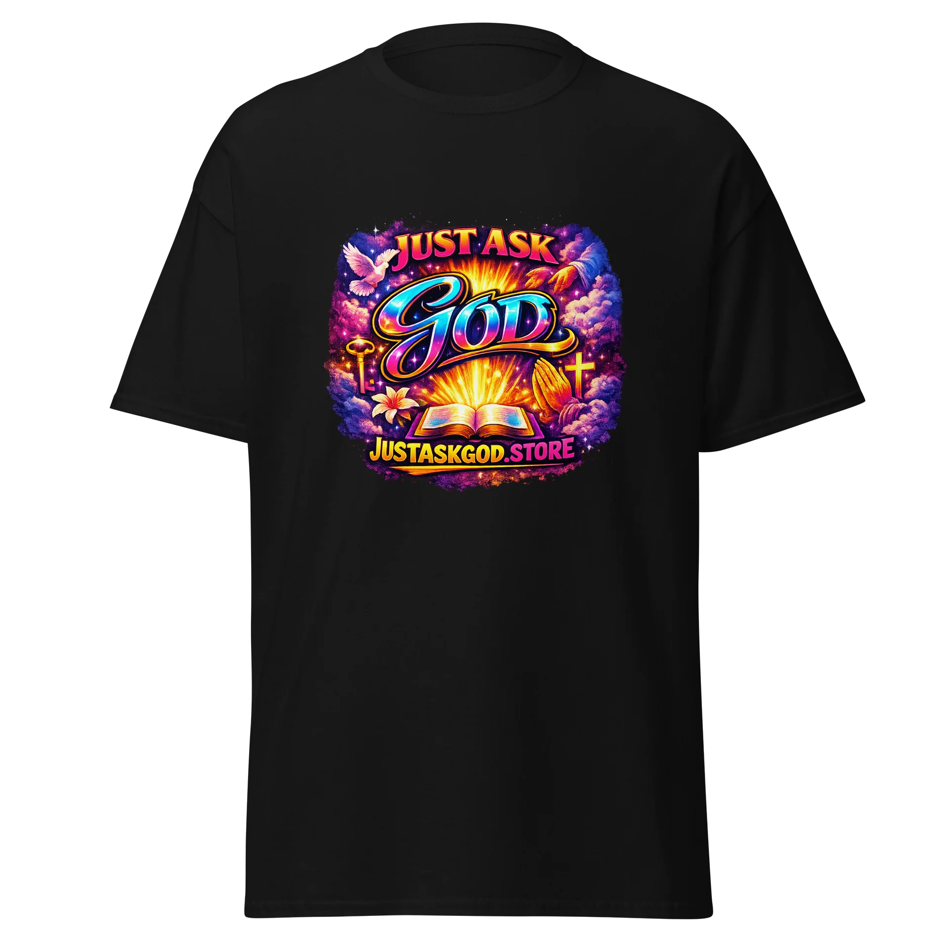 Just Ask God Vibrant T-Shirt product image (1)
