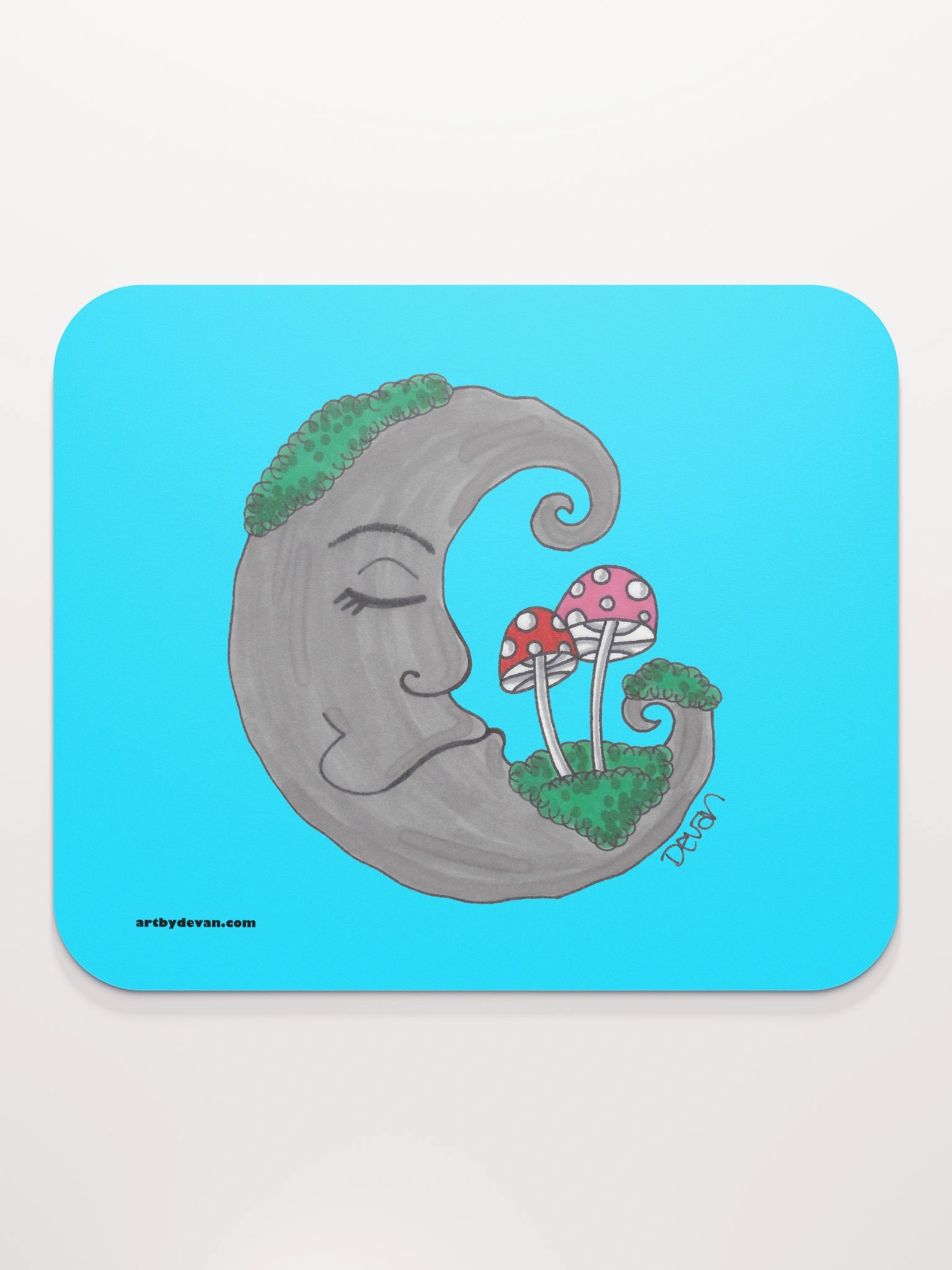 Mushroom Moon Mousepad product image (2)