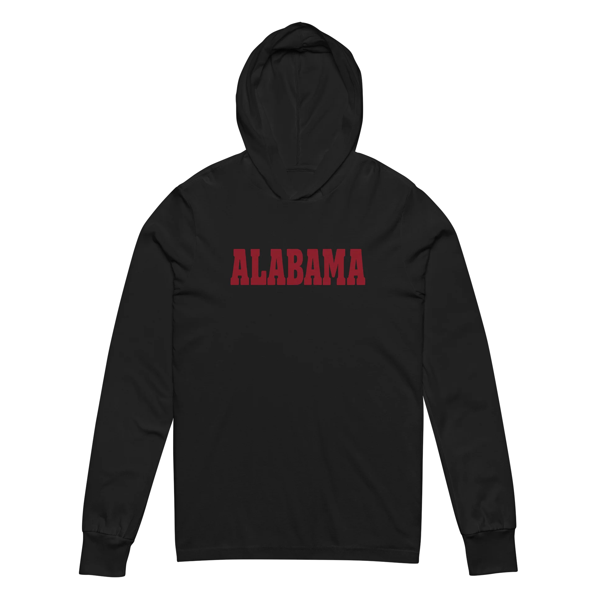 Black Alabama Unisex Hooded Tee product image (6)