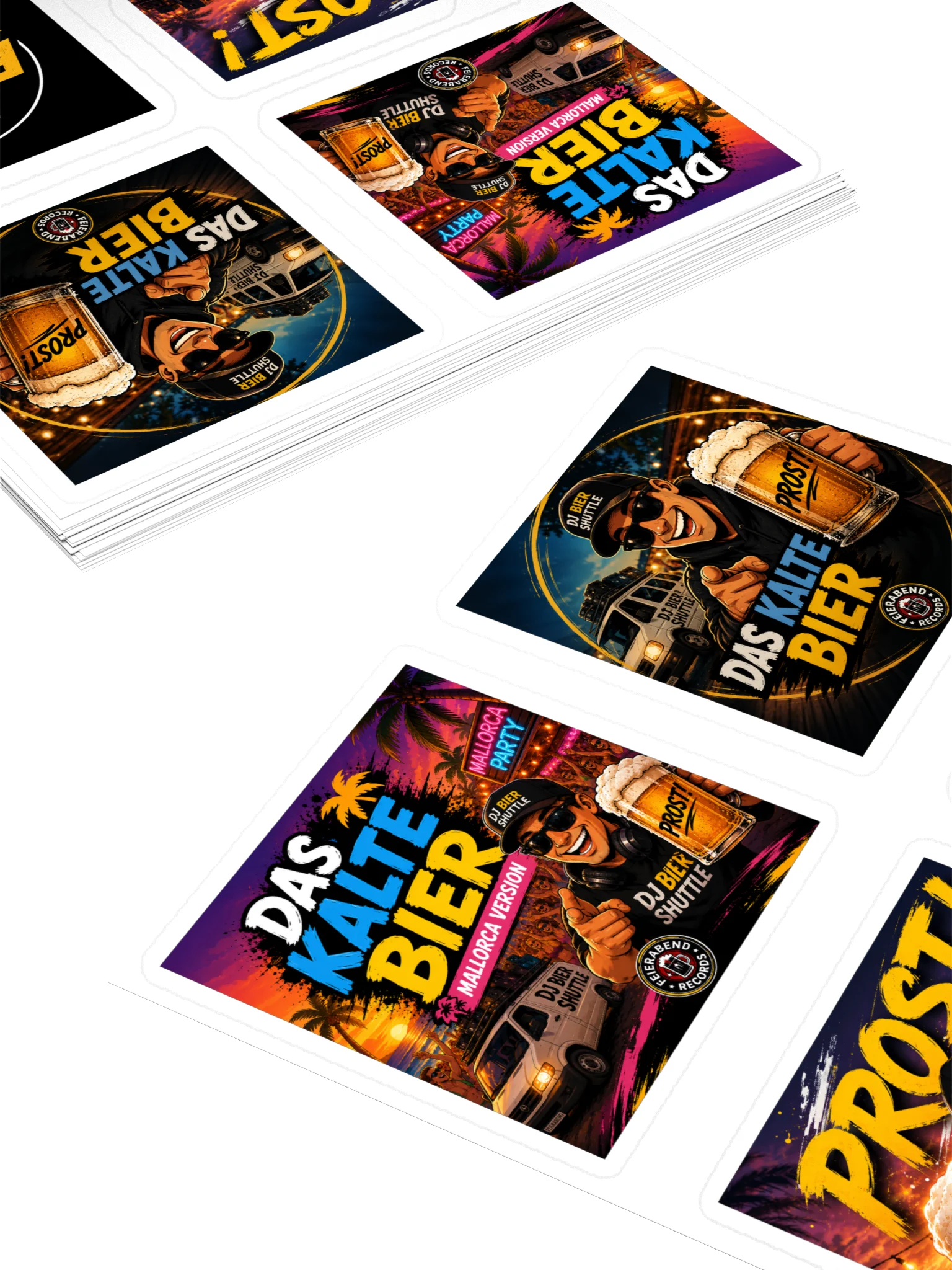 DJ Beer Shuttle Sticker product image (4)