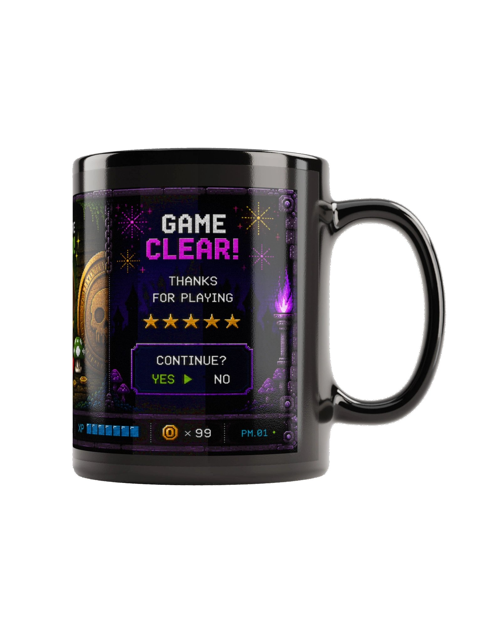 Dungeon Treasure Hunt – Pixel Mode Mug product image (3)