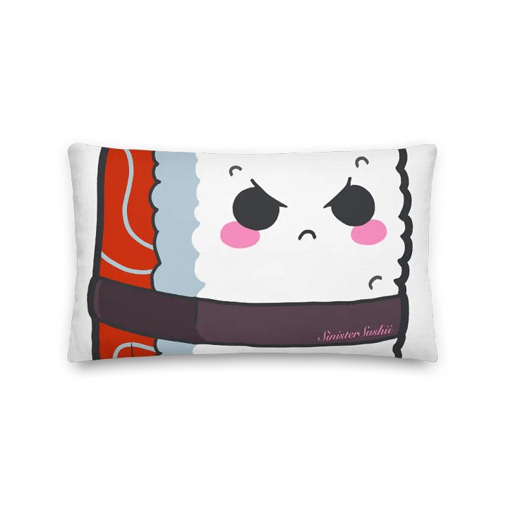 Sinister Sushii Throw Pillow product image (2)
