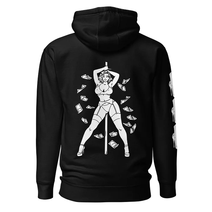Violet hoodie - white product image (1)