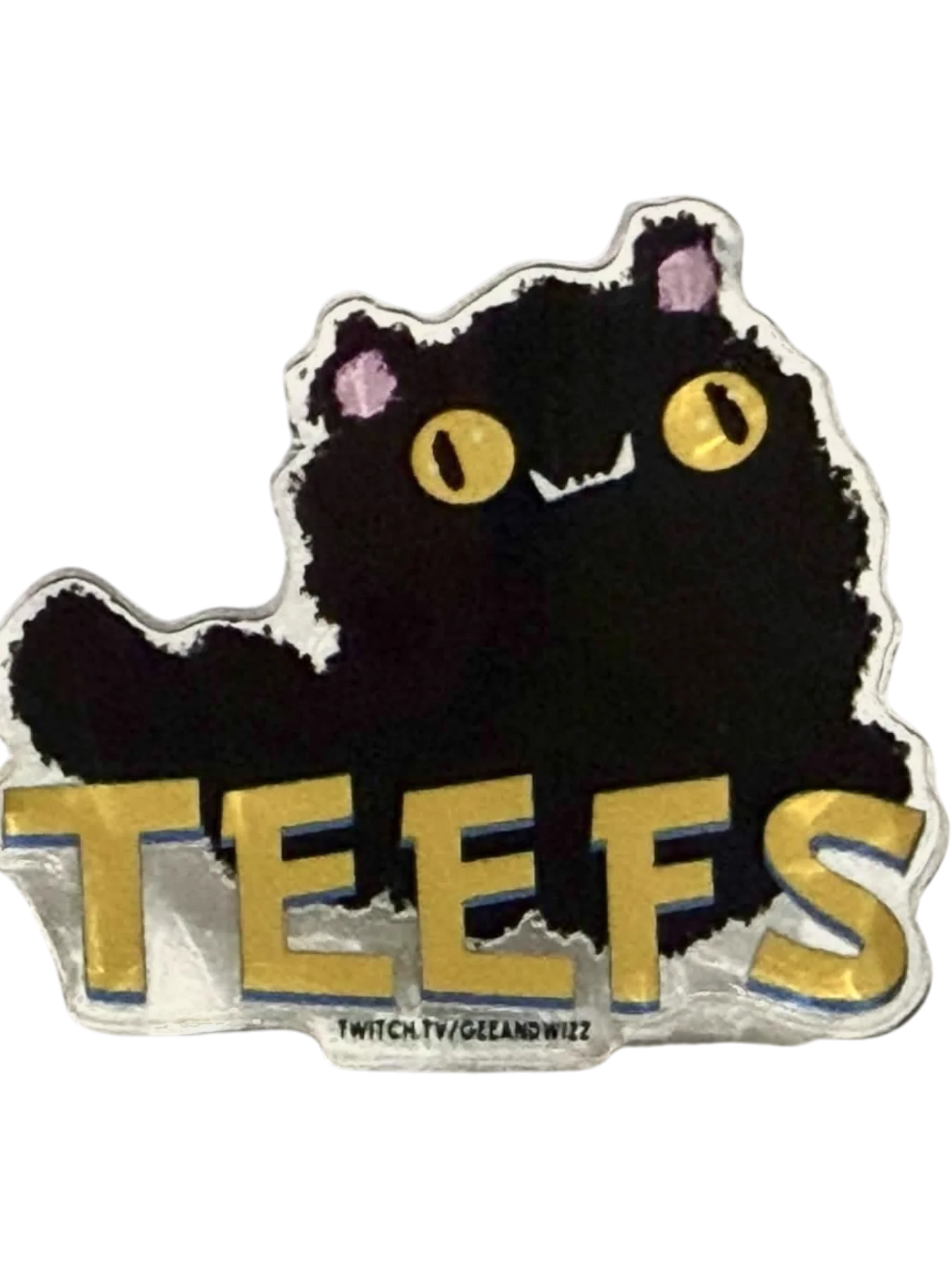 Teefs Acrylic Pin product image (1)