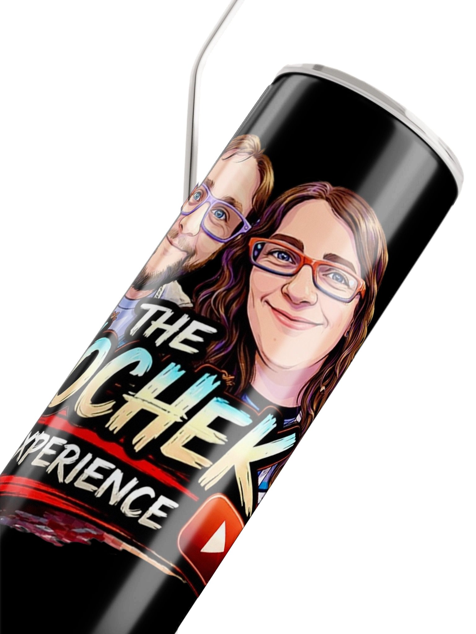 The Vochek Experience Logo Stainless Steel Tumbler product image (4)