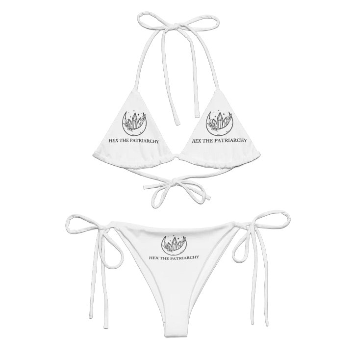 Hex The Patriarchy tie-up swimsuit product image (1)