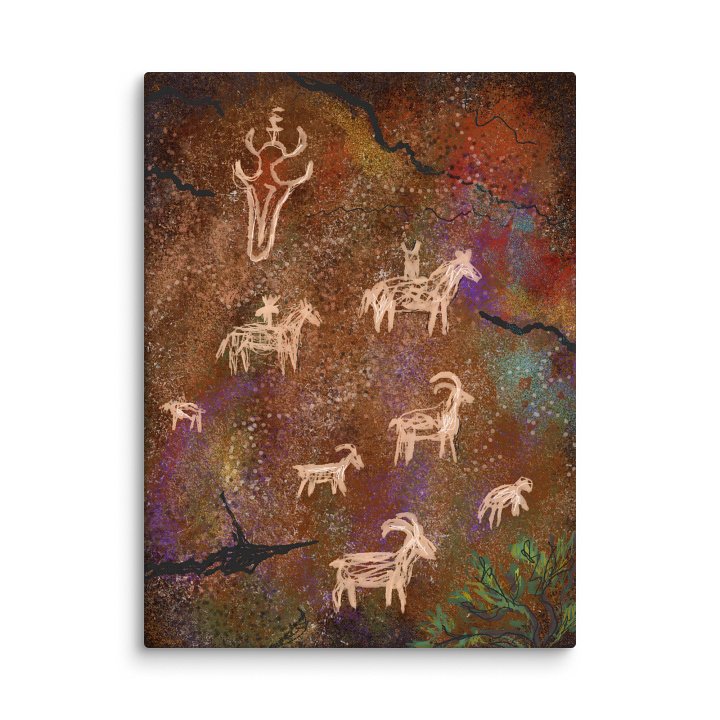 Red Rock Petroglyph Canvas product image (2)