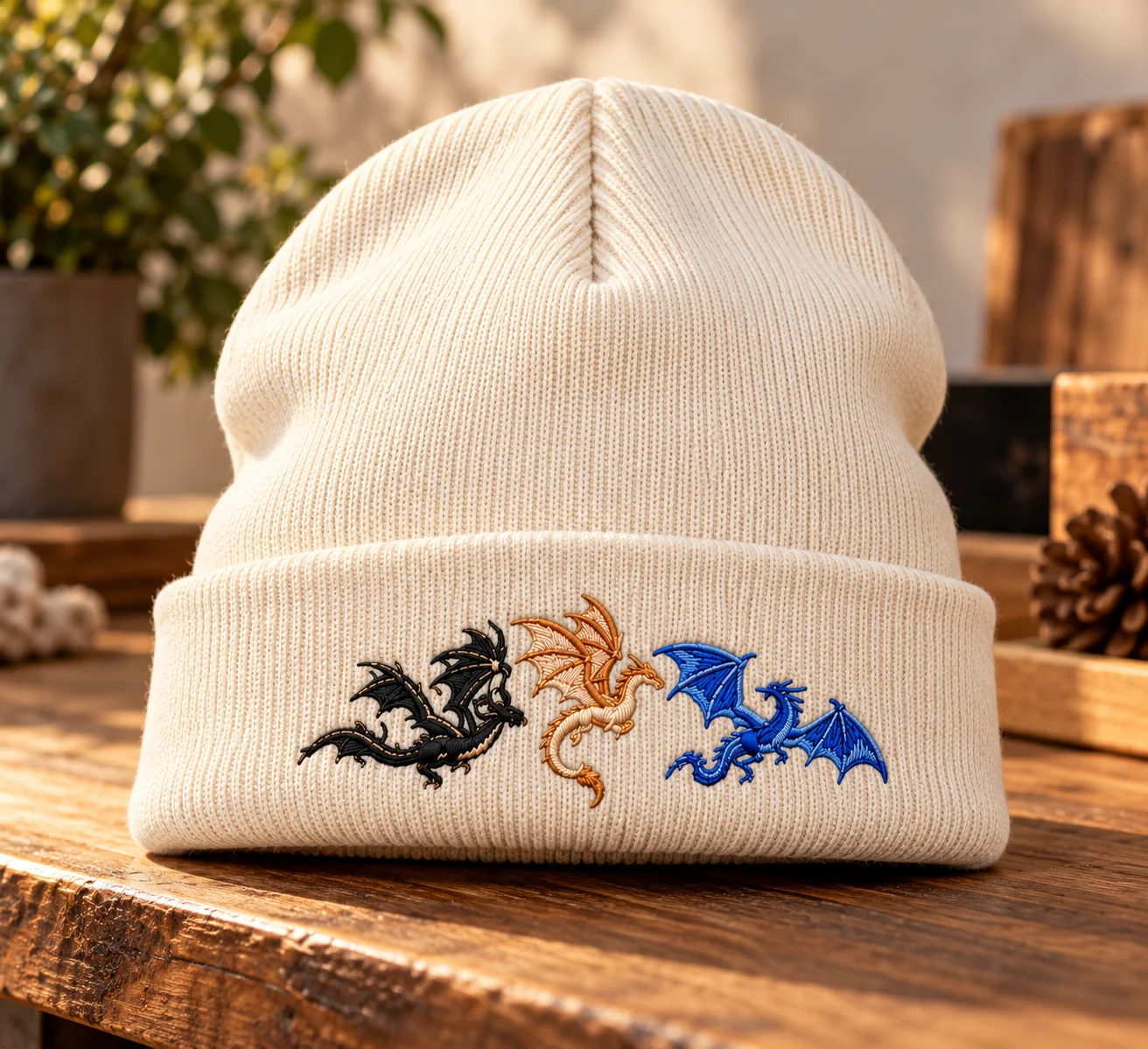 Embroidered Halloween Beanie, Spooky Bat Hat, Gothic Winter Beanie, Cute Halloween Hat, Witchy Fall Accessory, Halloween Gift product image (21)
