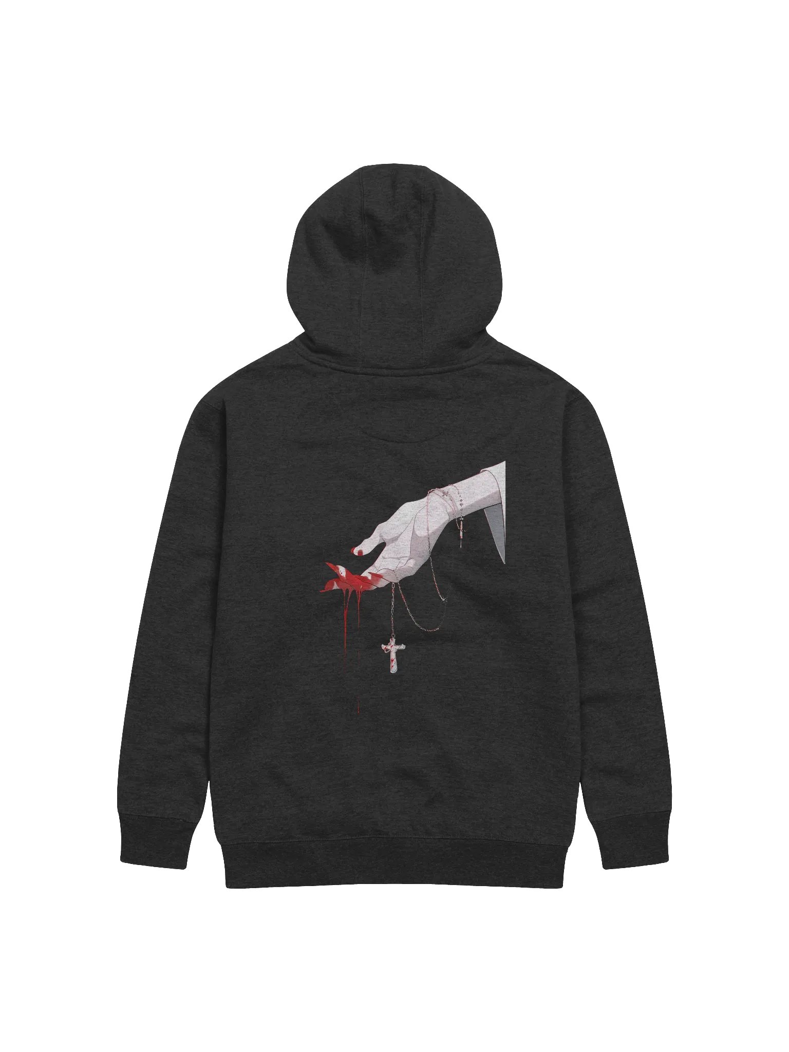 "Blood of the Martyr" Back Unisex Printed Hoodie product image (2)