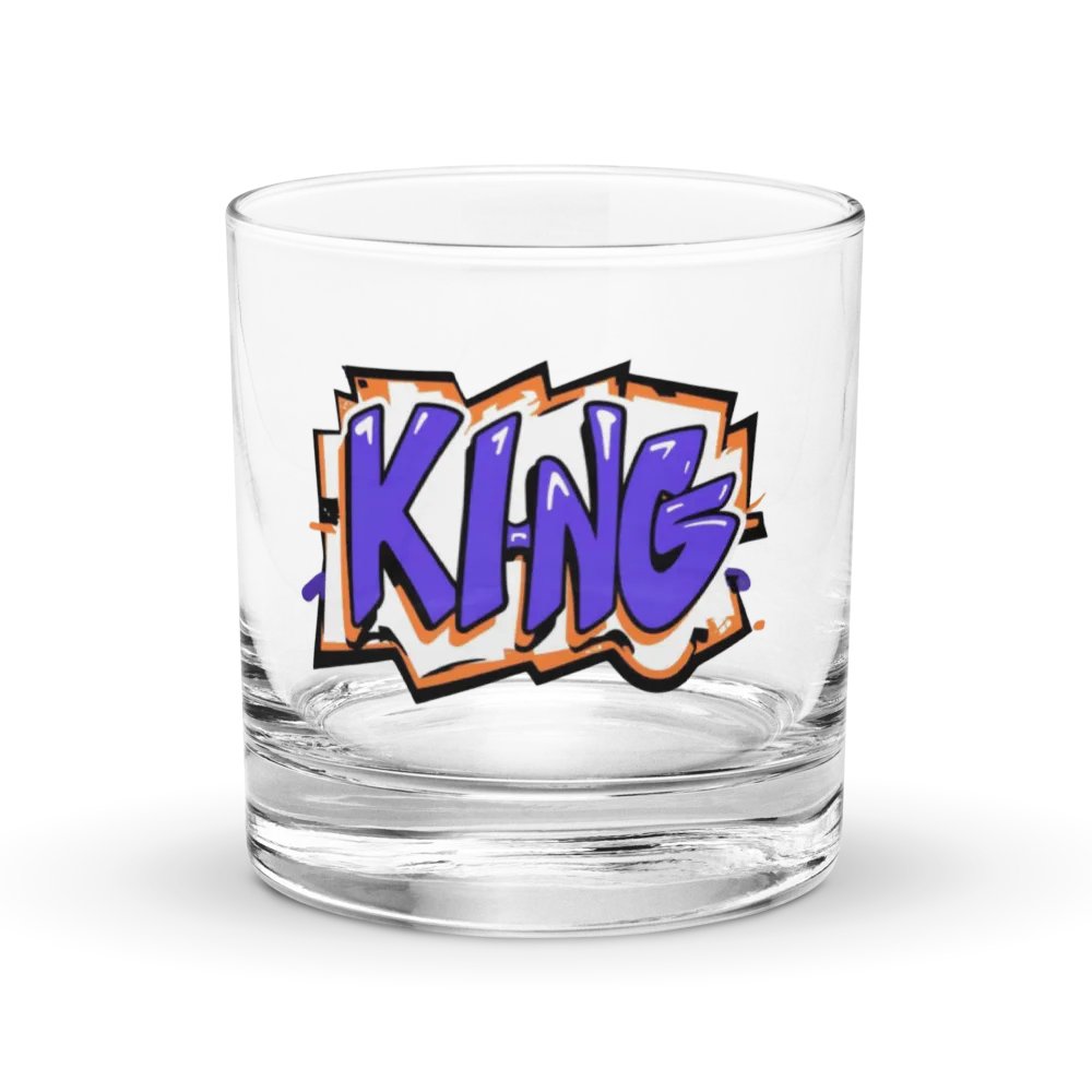 Graffiti King Rocks Glass product image (1)
