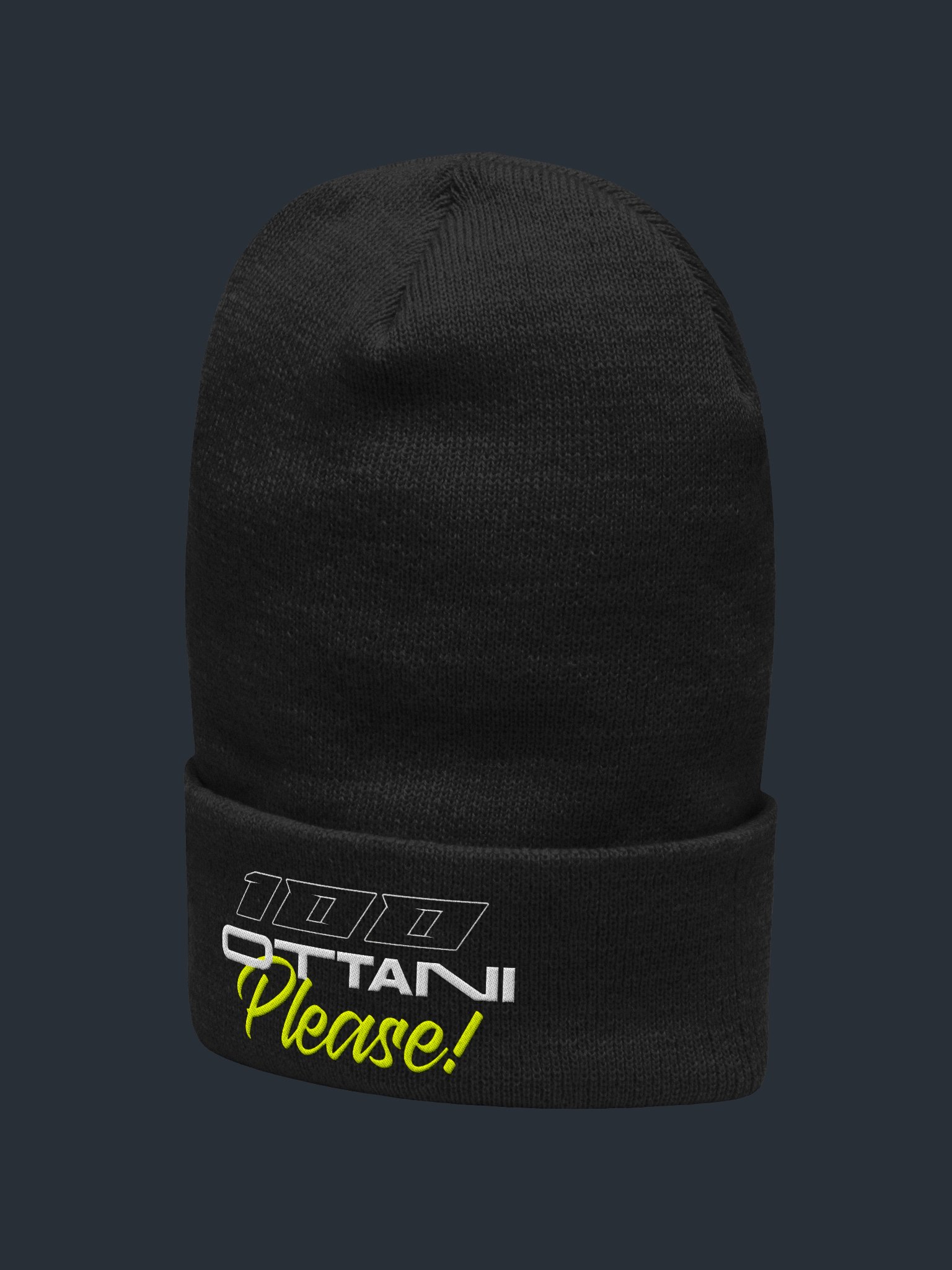 100 Ottani Please!™ Racing Streetwear Cuffed Beanie | Paddock Warm-Up Edition product image (3)