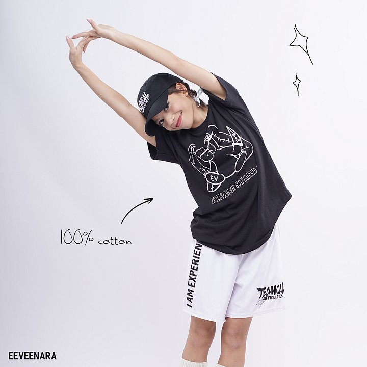 STAND BY TEE - [BLACK] product image (1)