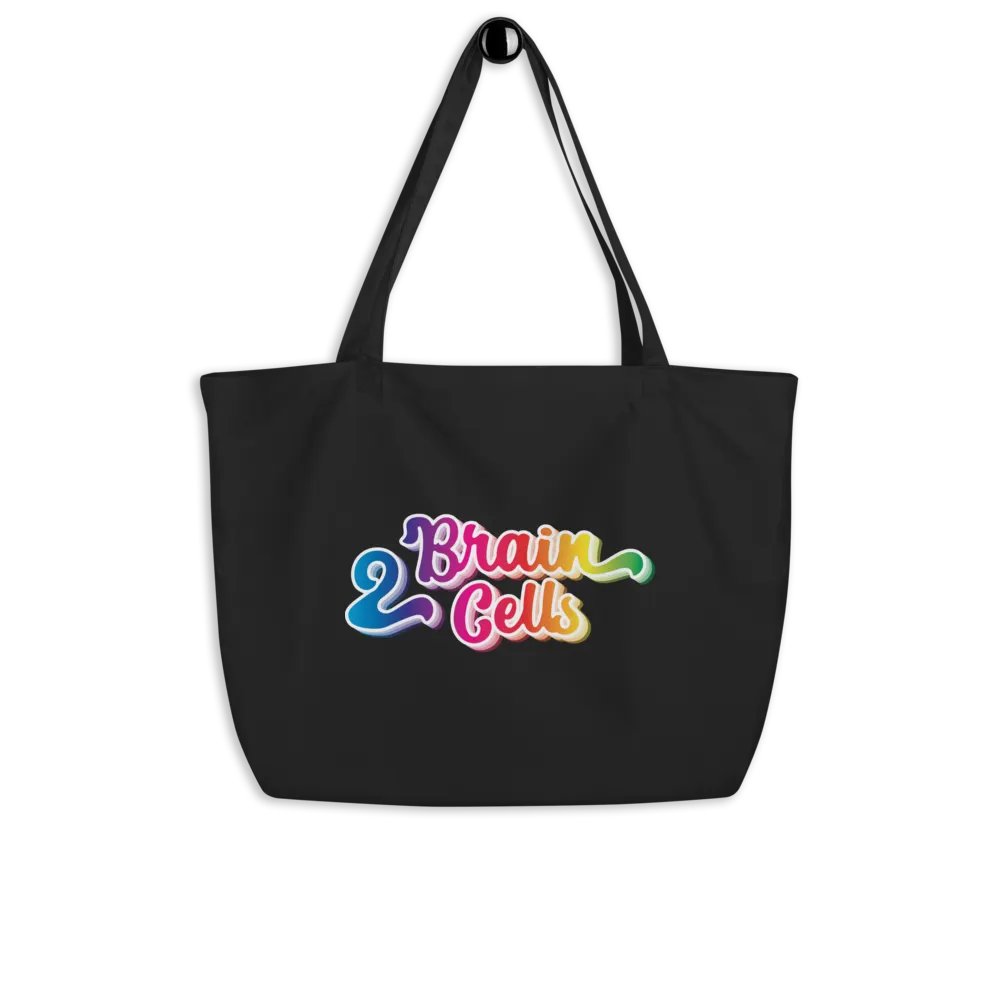 Vintage Rainbow 2 Brain Cells Tote Bag product image (6)