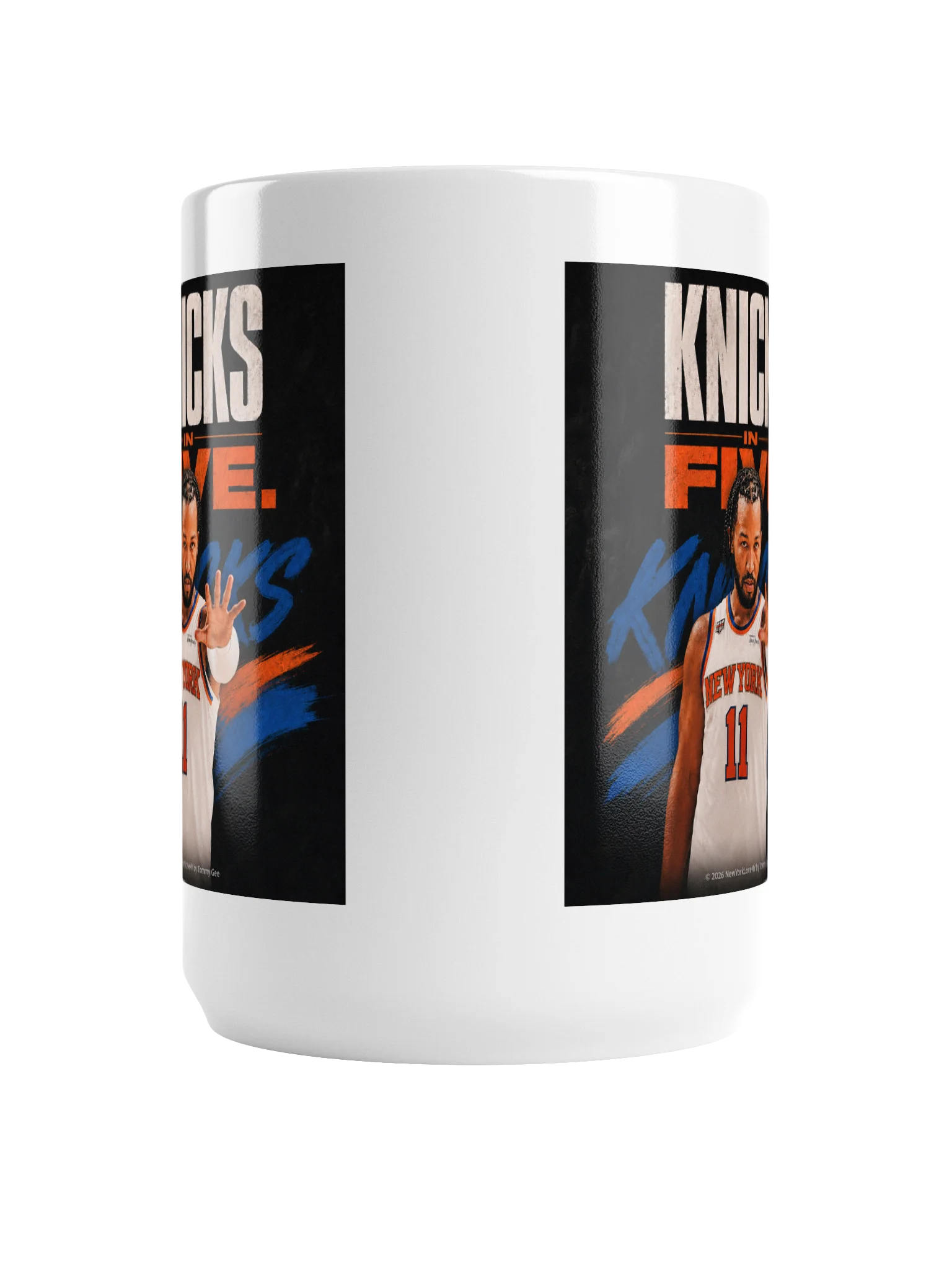 KNICKS IN FIVE MUG product image (3)