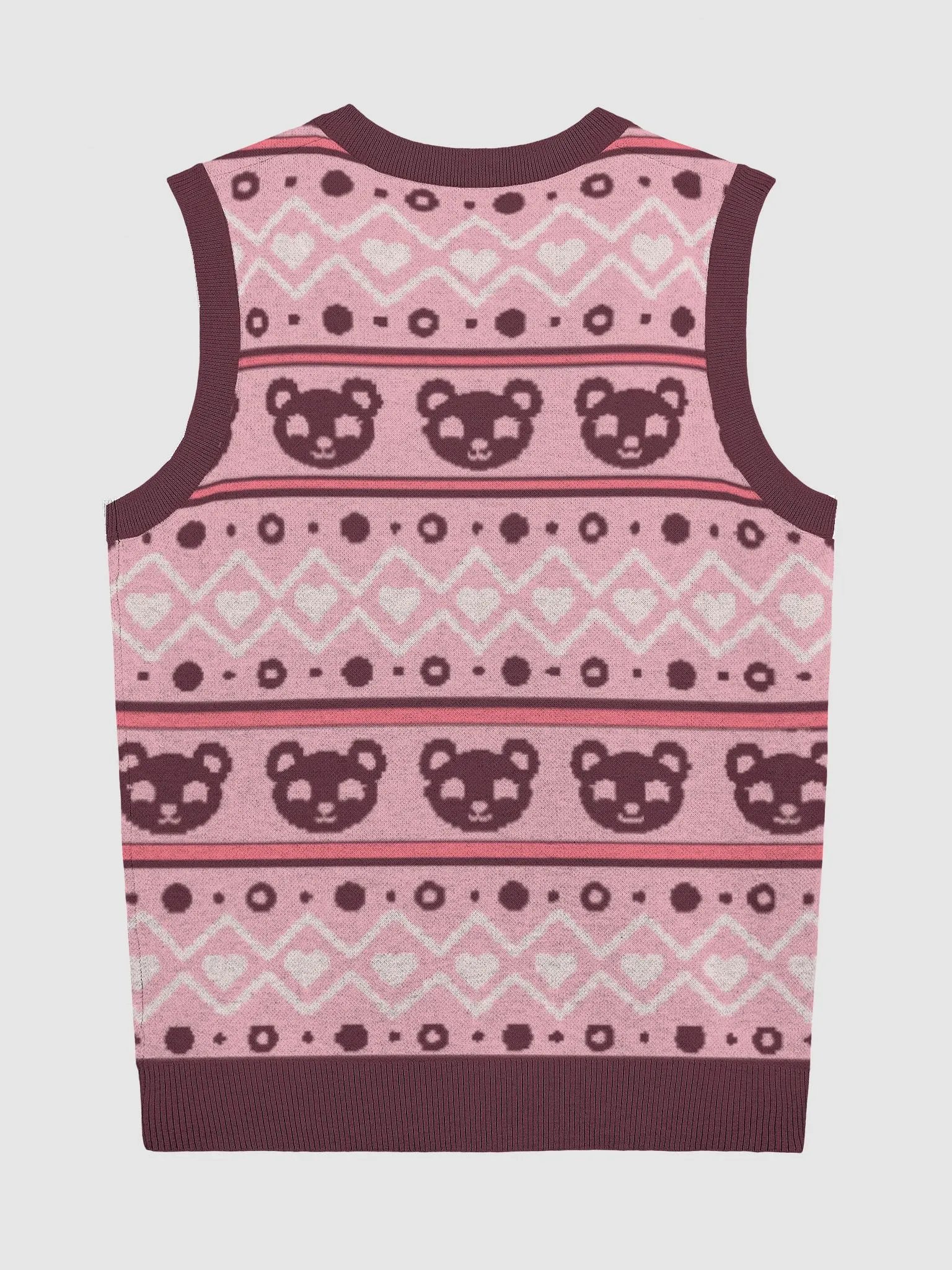TeddyChan Christmas Vest - Pink product image (9)