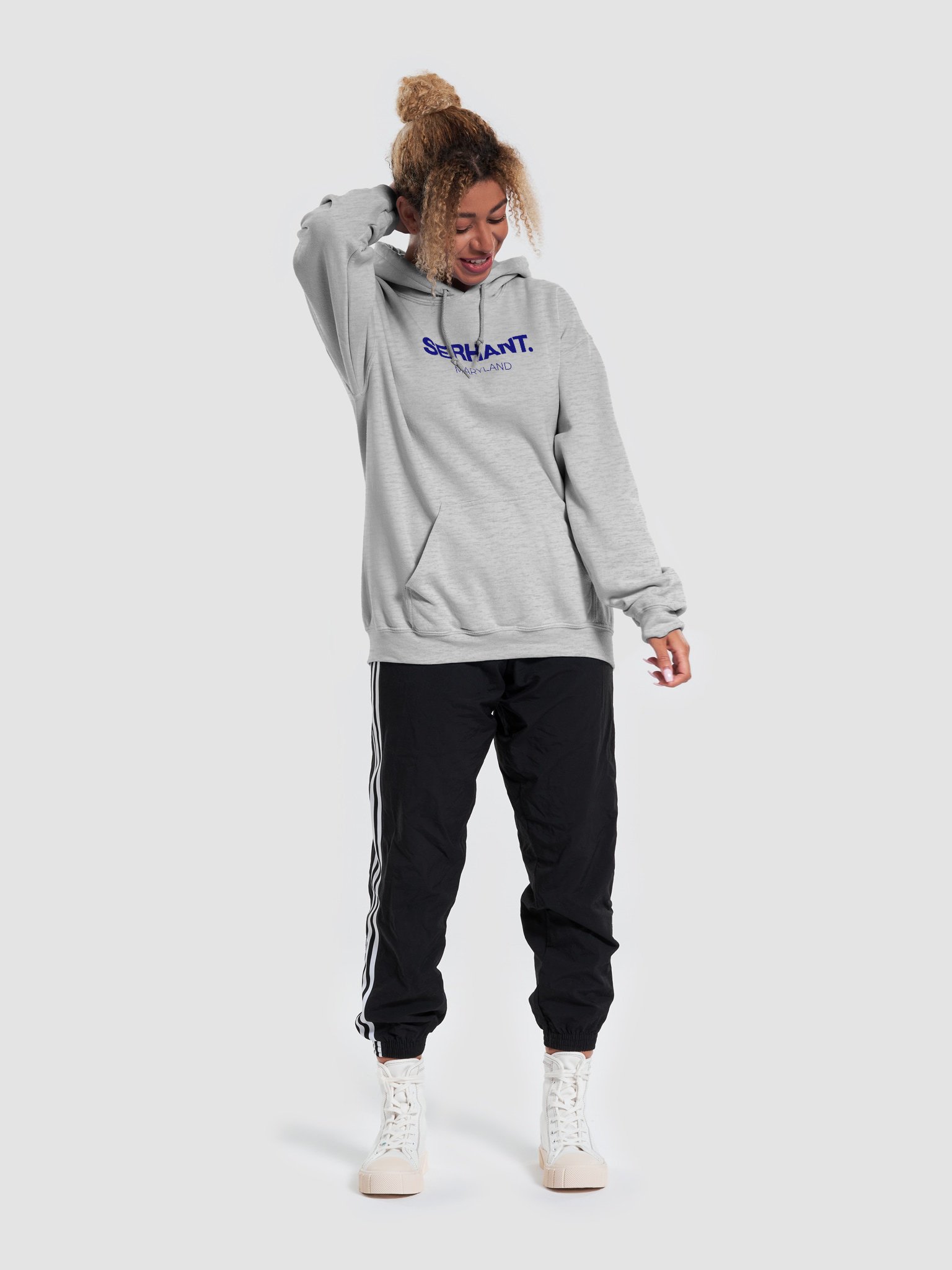 SERHANT. Maryland Grey Hoodie product image (5)
