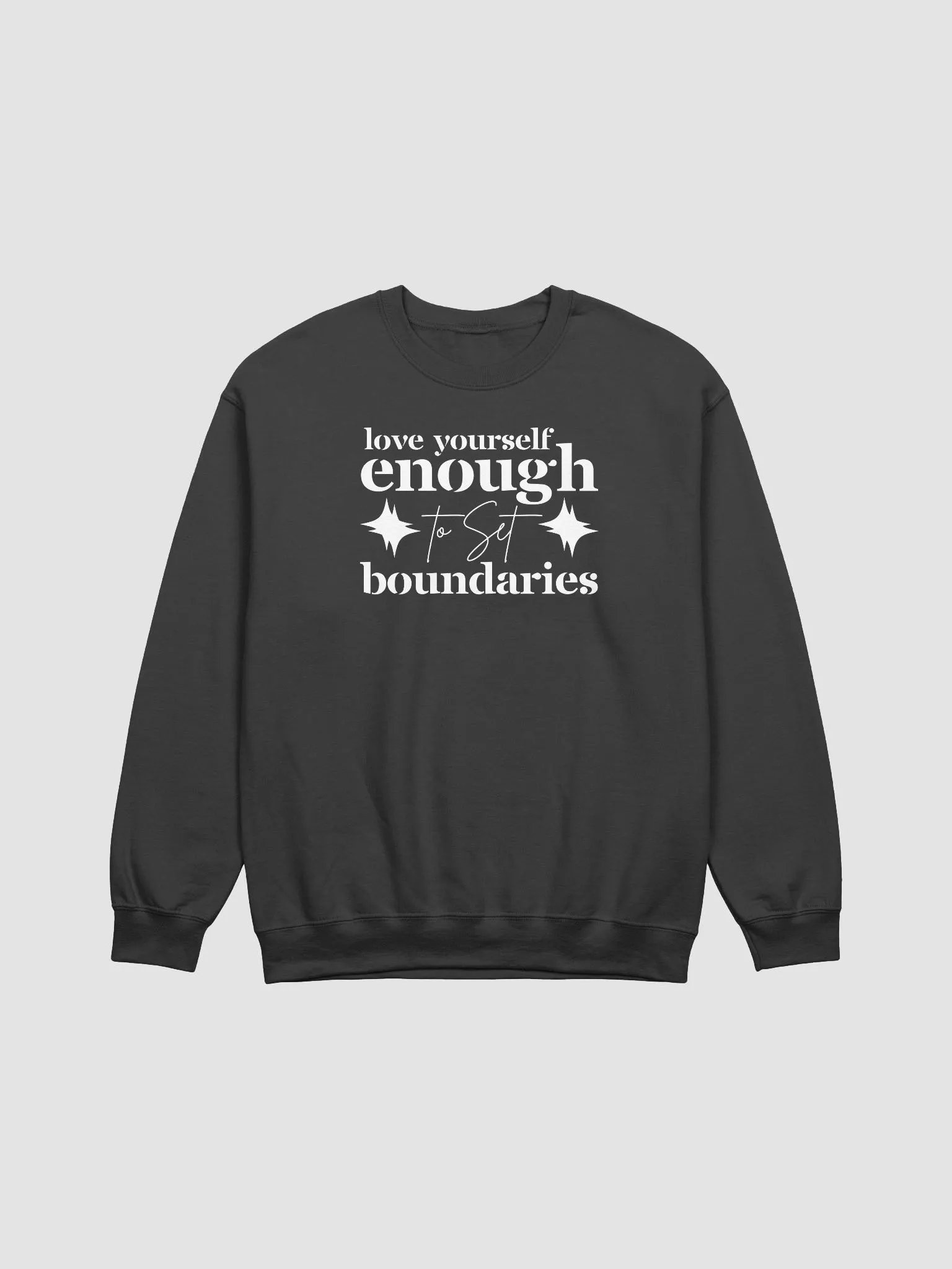 Love Yourself Enough To Set Boundaries Gildan Sweater product image (3)