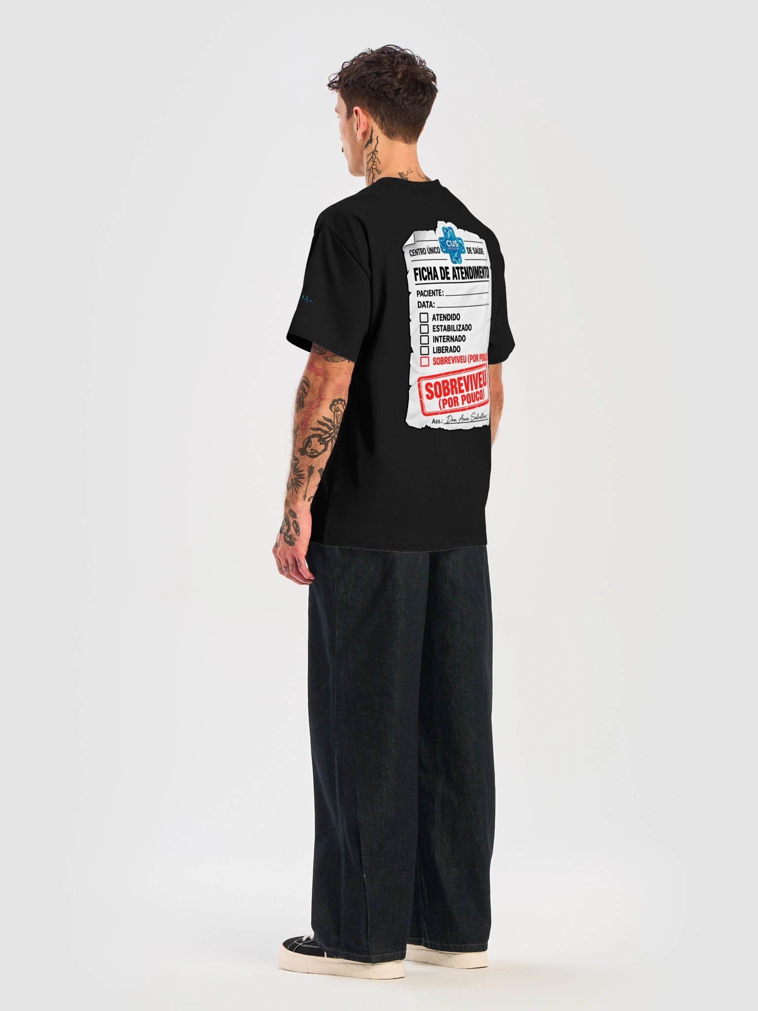 Camiseta Masculina | Diagnóstico: Falta de Paciência 😂💙 product image (29)