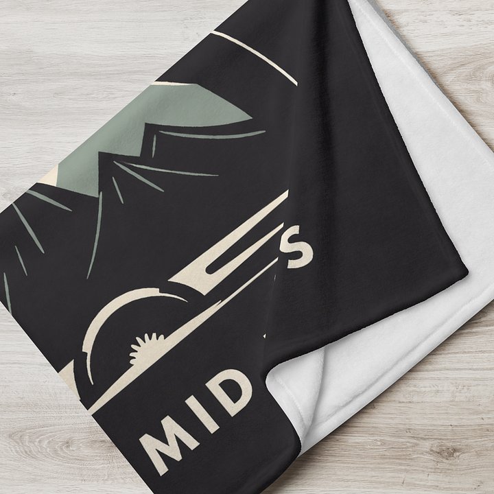 Mountain Sunrise Throw Blanket product image (2)