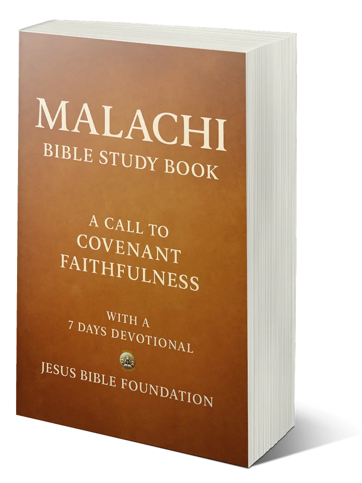 Malachi Bible Study Book: A Call to Covenant Faithfulness With A 7 Days Devotional product image (1)
