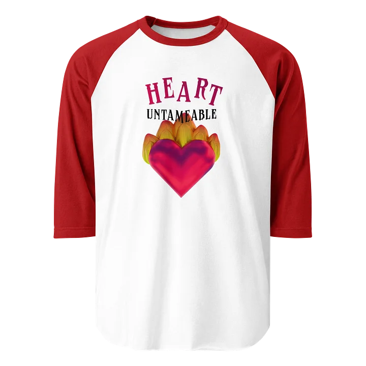 Heart Untameable raglan tee product image (1)