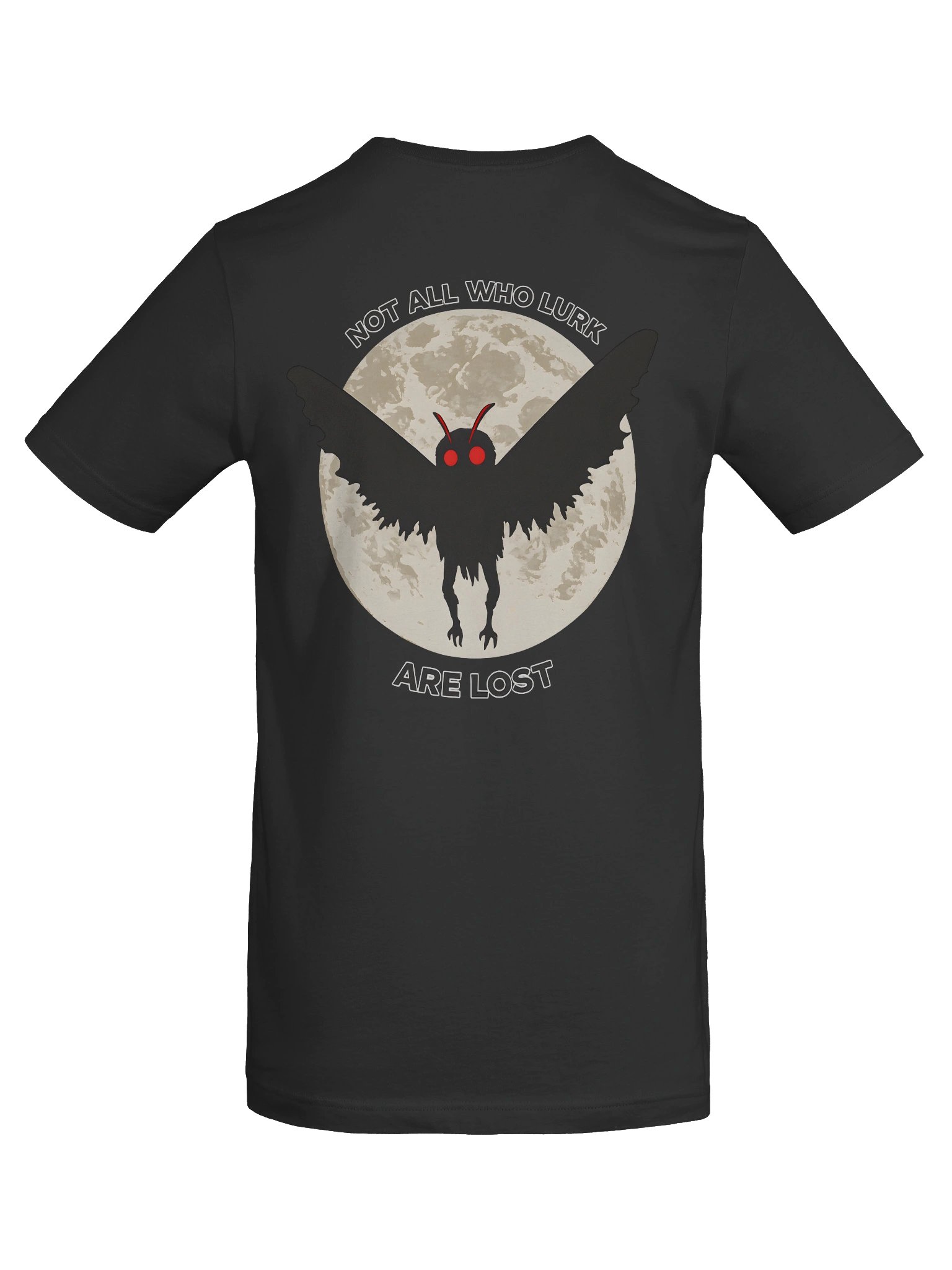 MOTHMAN LURKER W/ FRONT LOGO SUPER SOFT T-SHIRT (SOLID COLORS) product image (8)