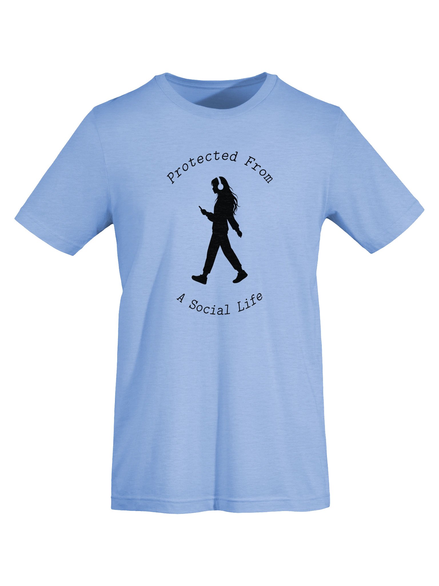 P.F.A.S.L. Girl Silhouette T-Shirt (Light) product image (5)