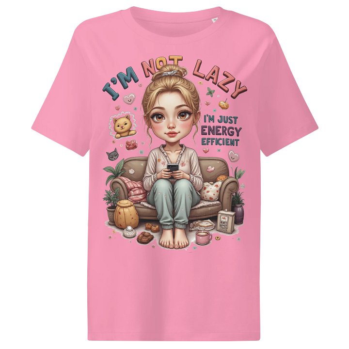 Energy Efficient Girl Organic Cotton T-Shirt product image (4)