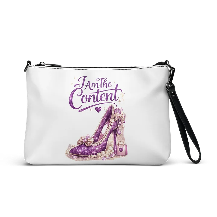 I Am The Content Glitter Crossbody product image (1)