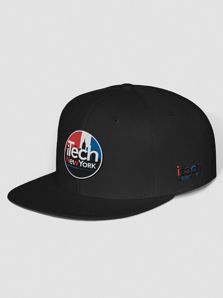 iTechNewYork Logo Snapback Otto Wool Blend Snapback Cap product image (2)