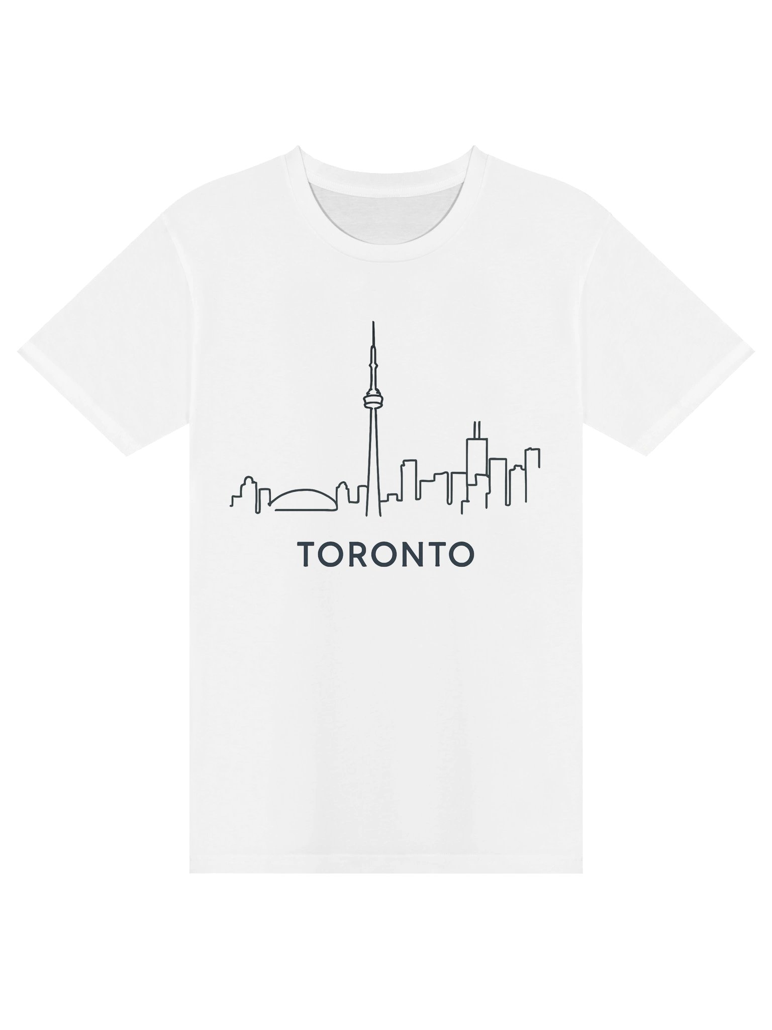 Toronto Skyline T-Shirt - Minimal Line Art Tee product image (1)