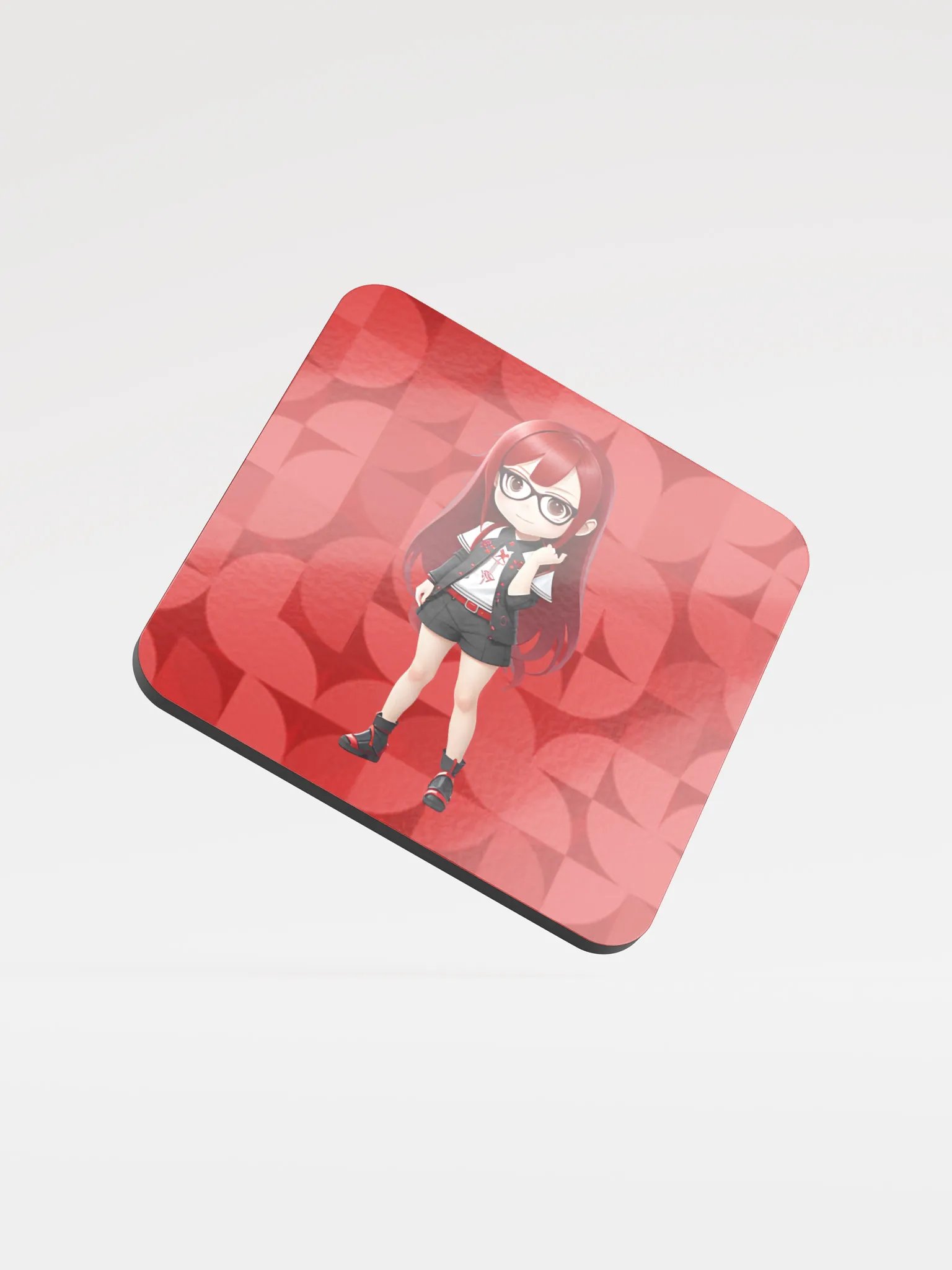 (RED CHIBI) K Coaster product image (1)