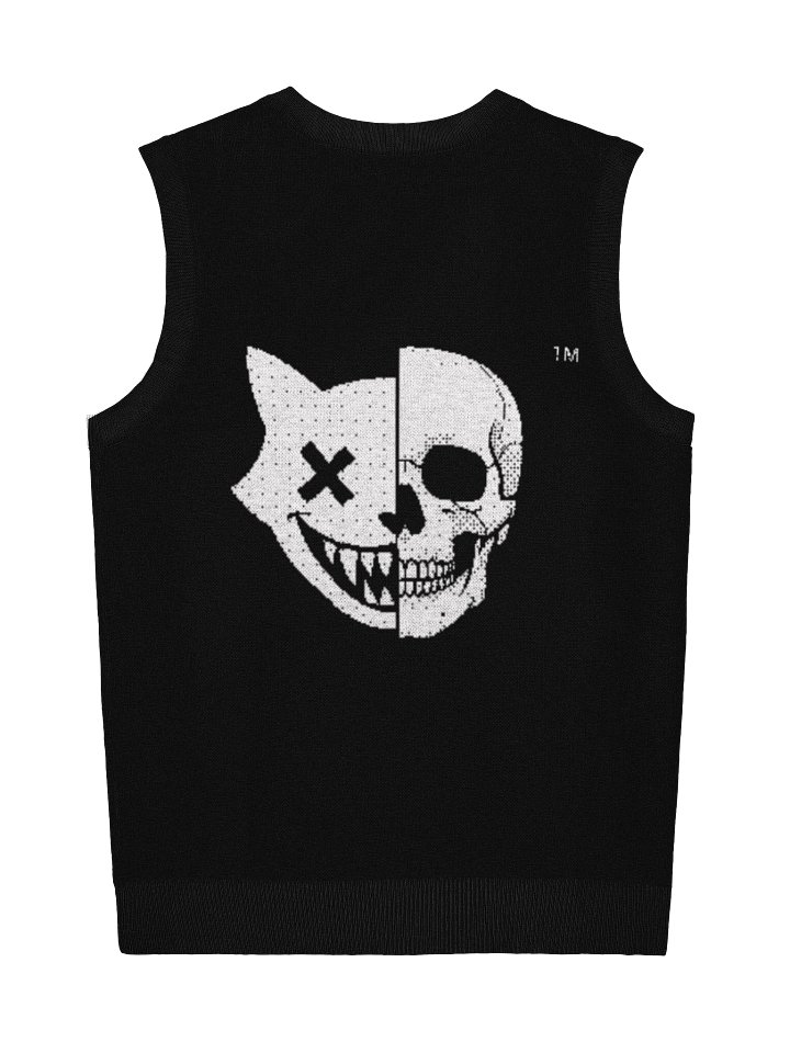 BLACK VYNING FELINE V-Neck Vest product image (2)