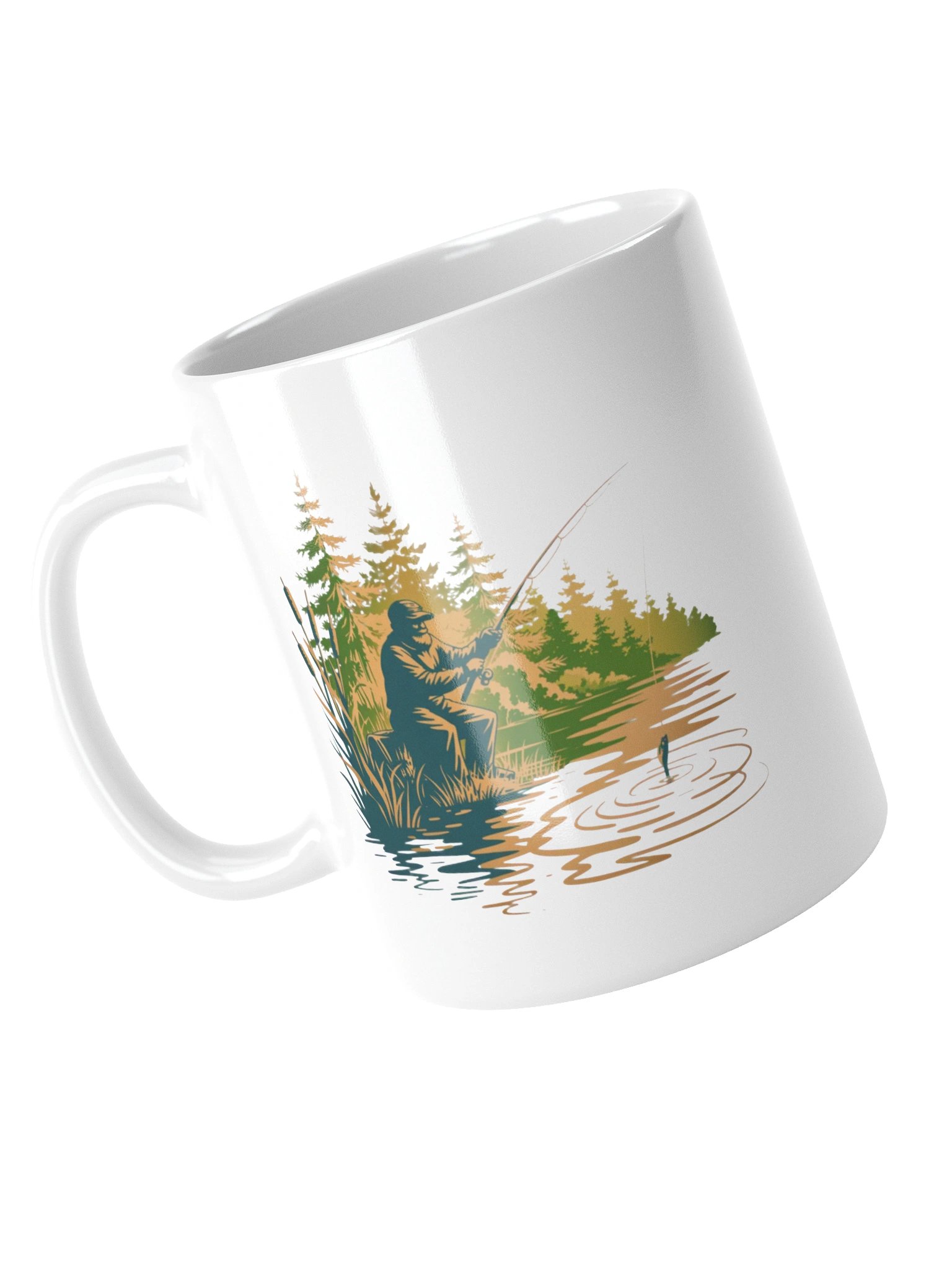 Fishing Dad Sunset Coffee Mug product image (13)
