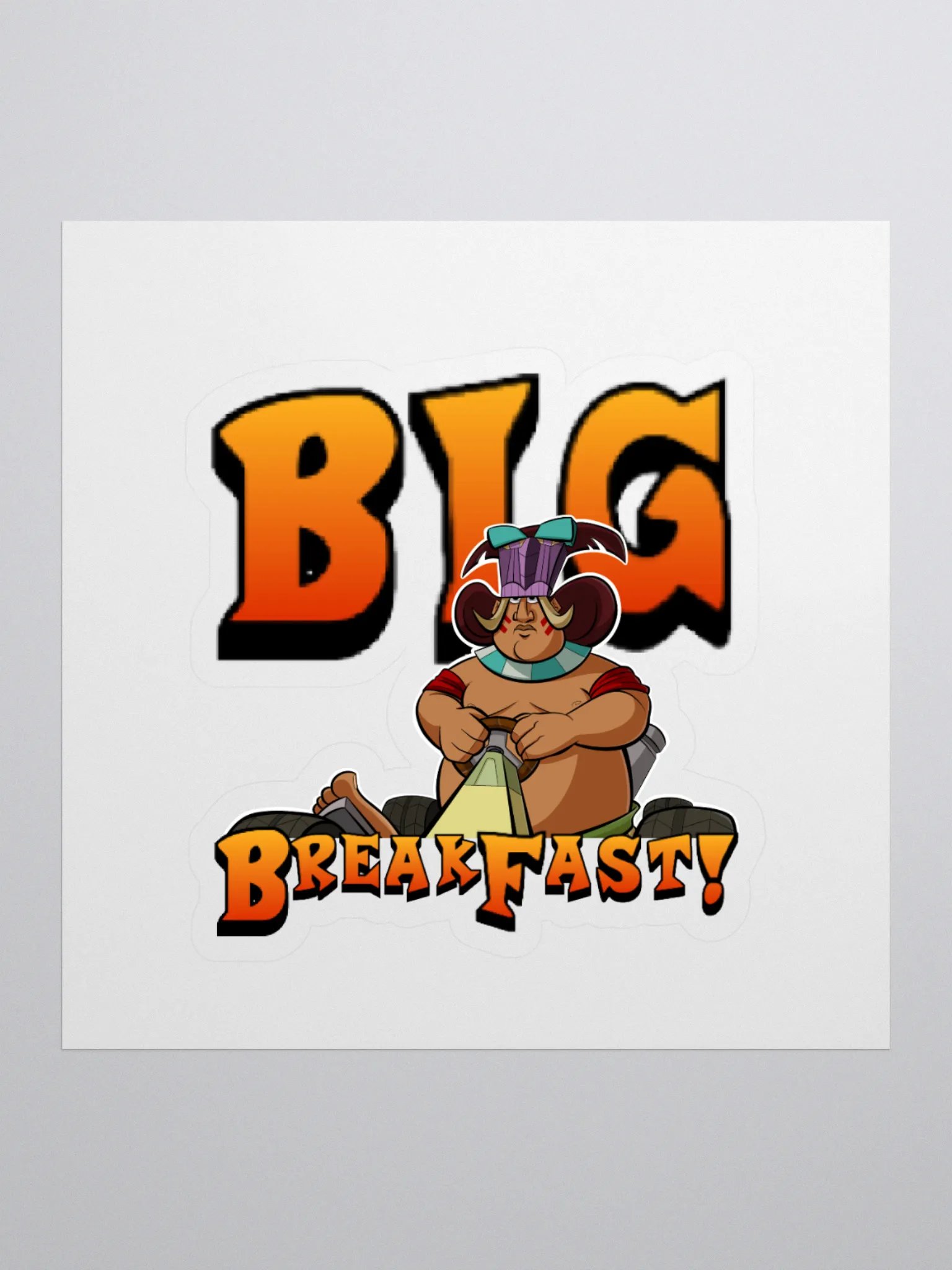 Big Breakfast Sticker product image (1)